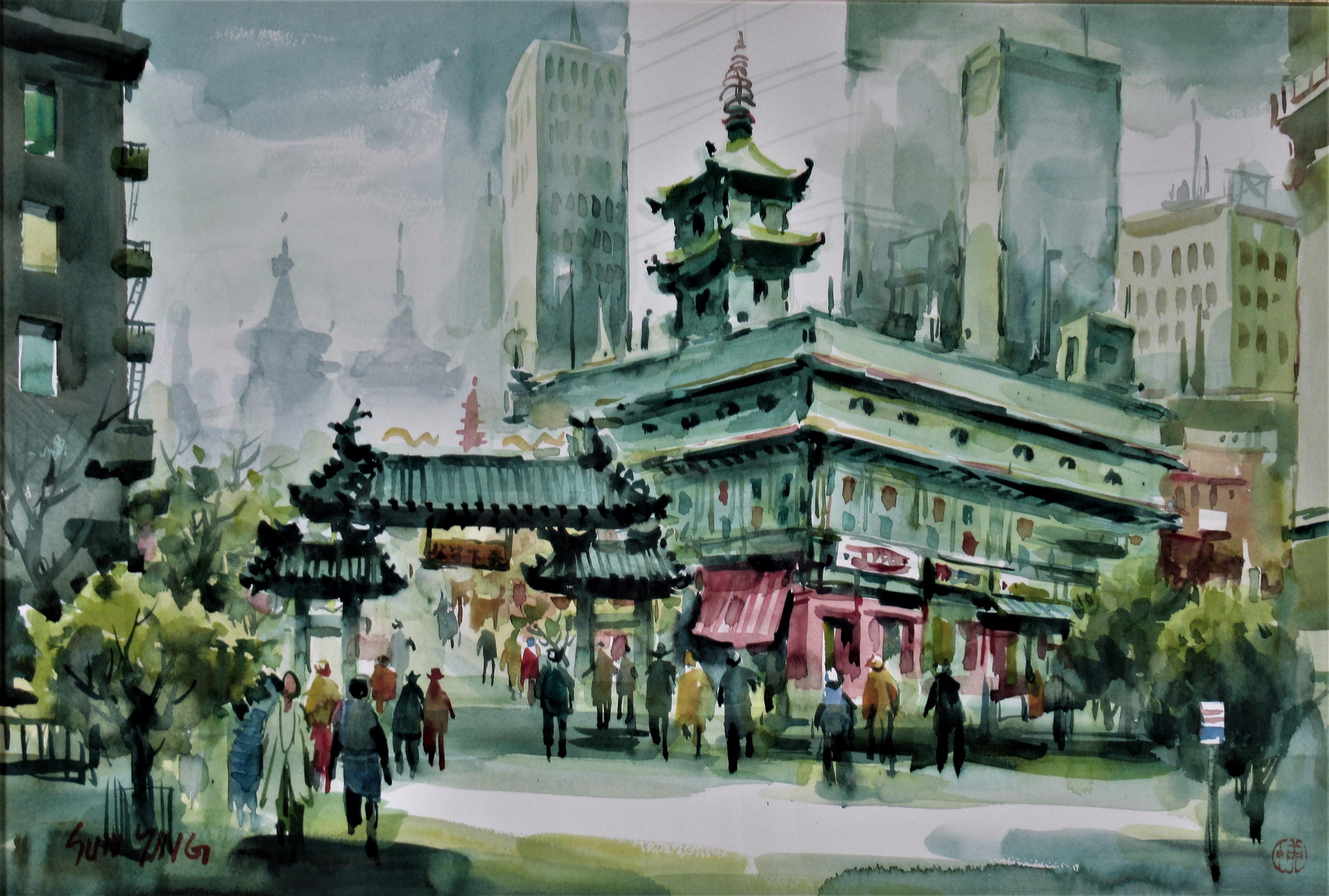 Chinatown, San Francisco - Art by Sun Ying