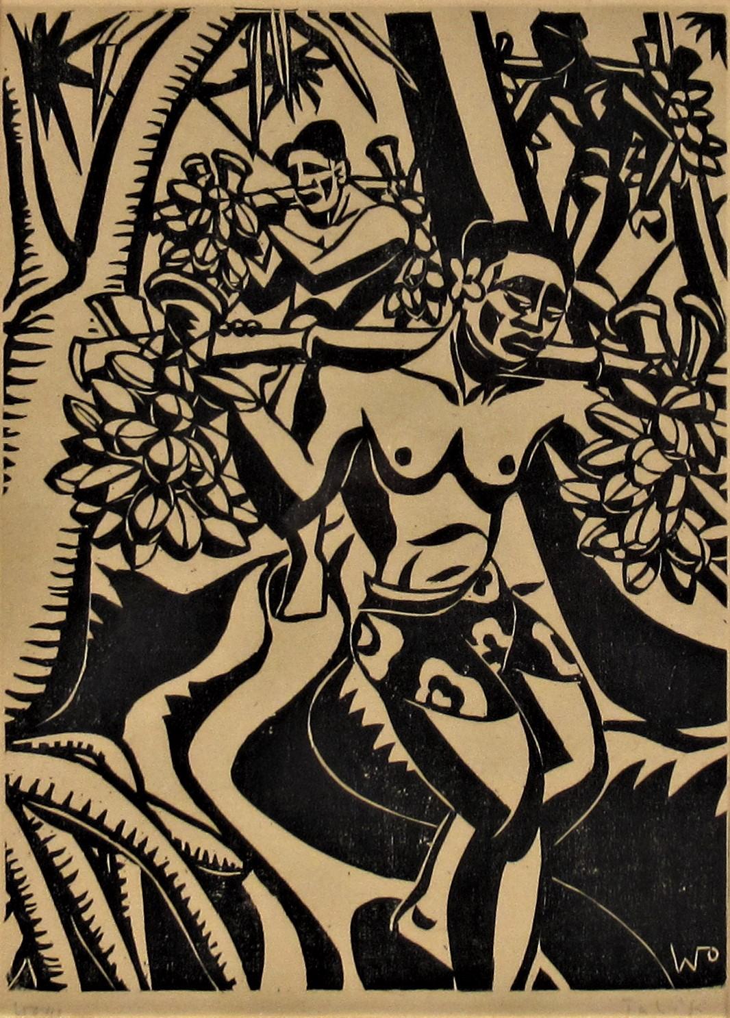 Tahiti - Print by Wolfgang Wolff