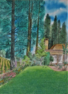 Paesaggio con casa