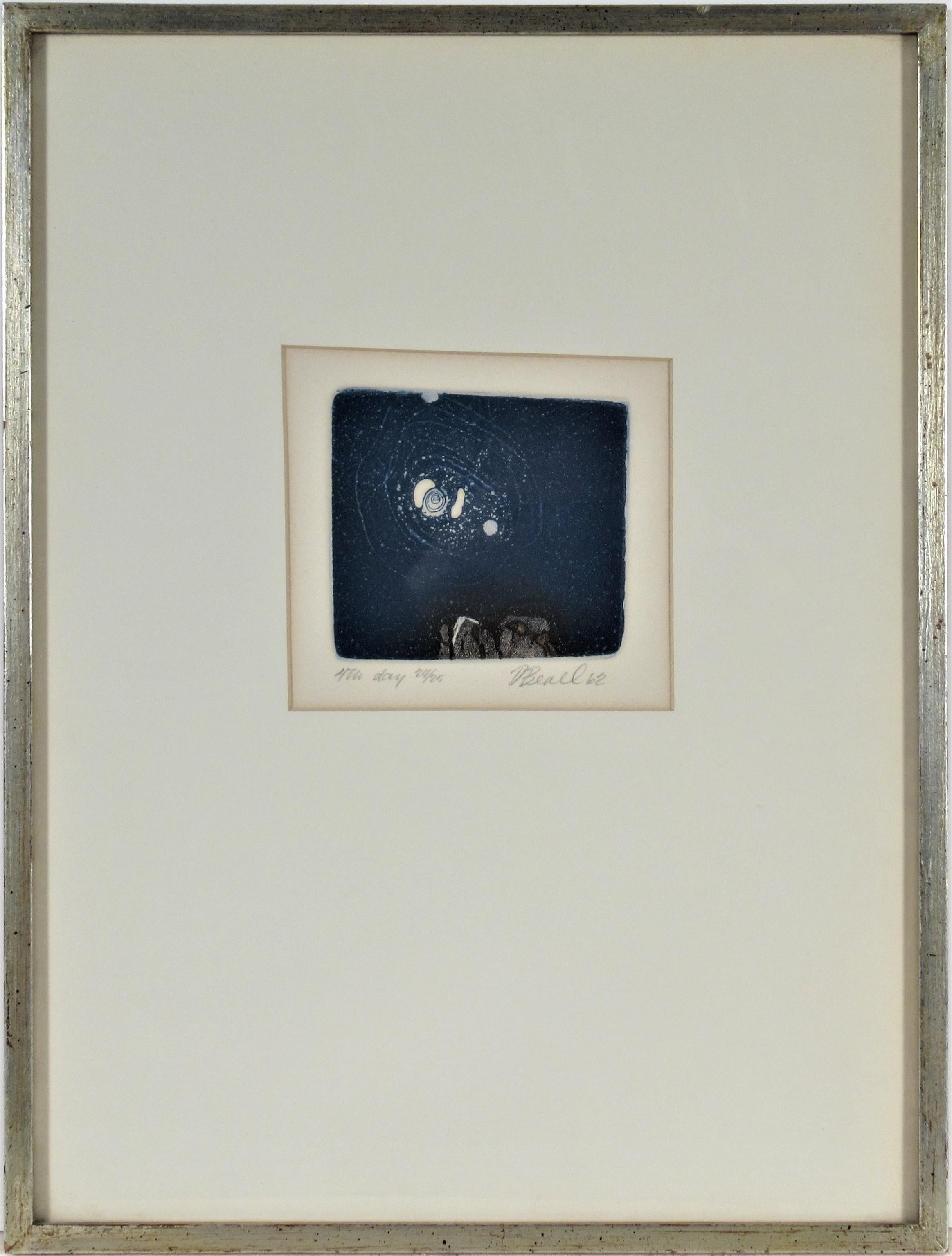 Abstract Print di Dennis Ray Beall - Genesi 4° giorno