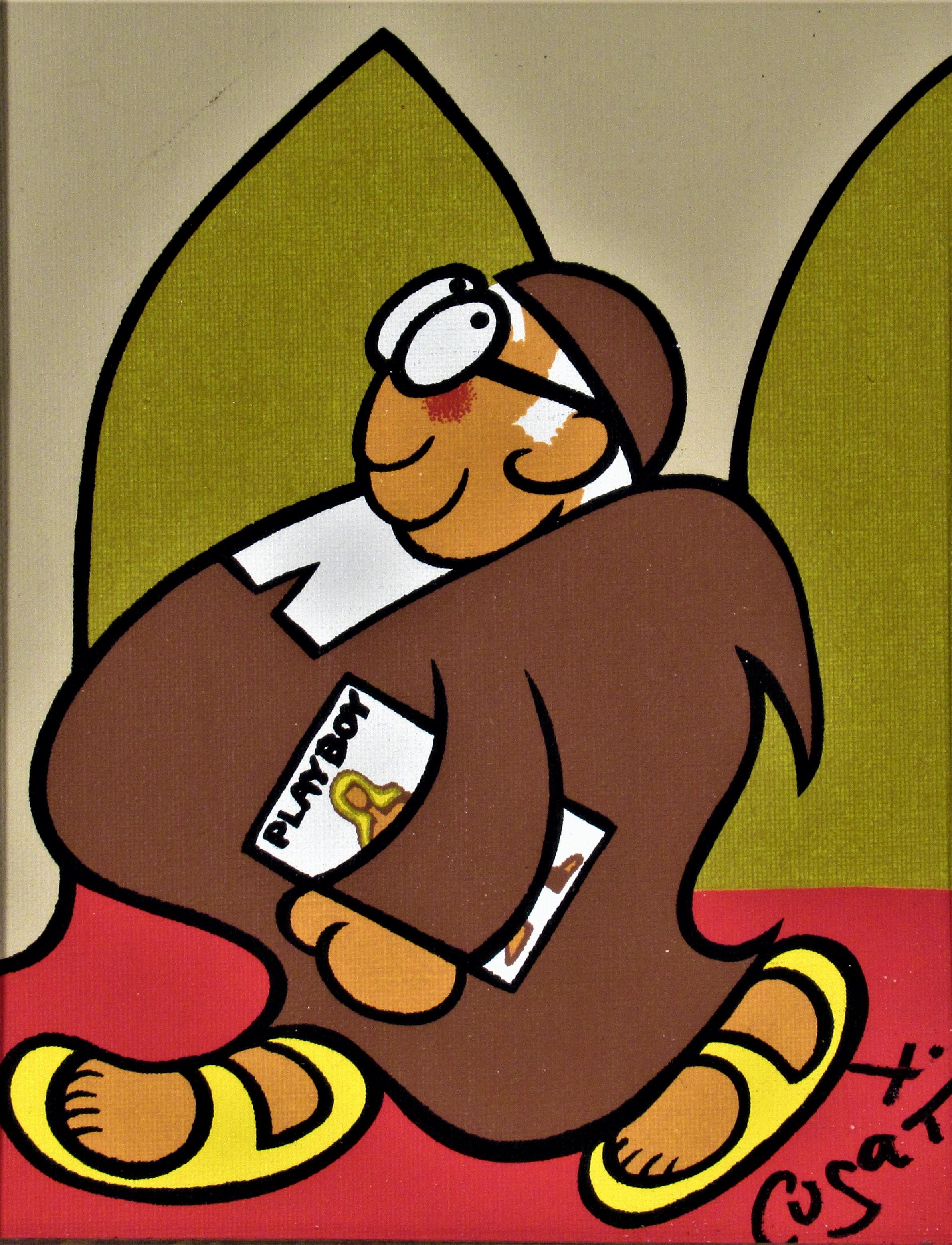 Monkey Business - Painting by Xavier Cugat