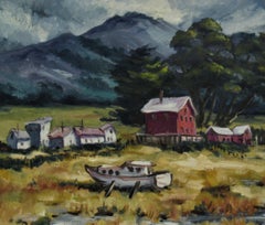 Landscape with Houses and Boat