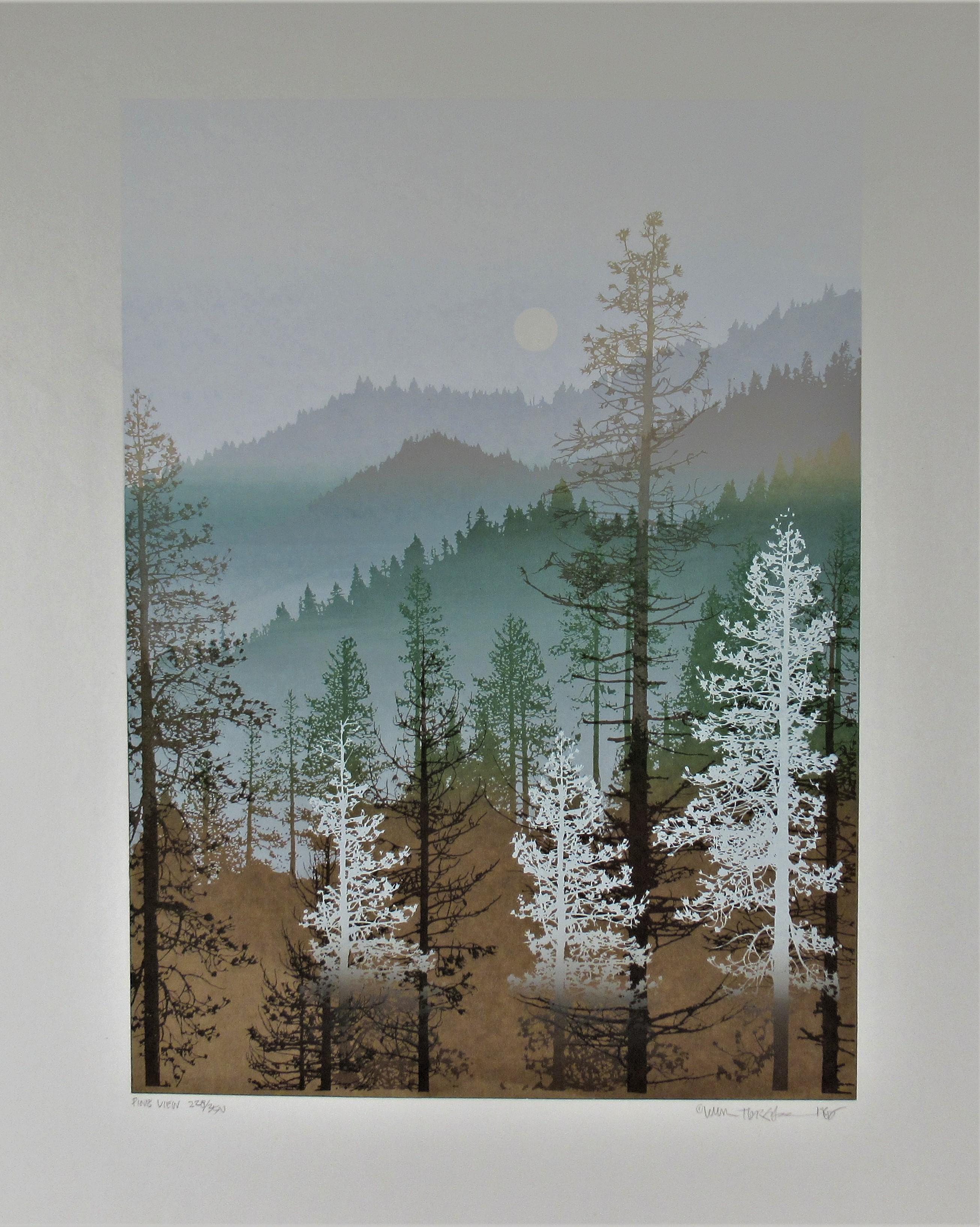 Pine View - Print by Virgil Trasher