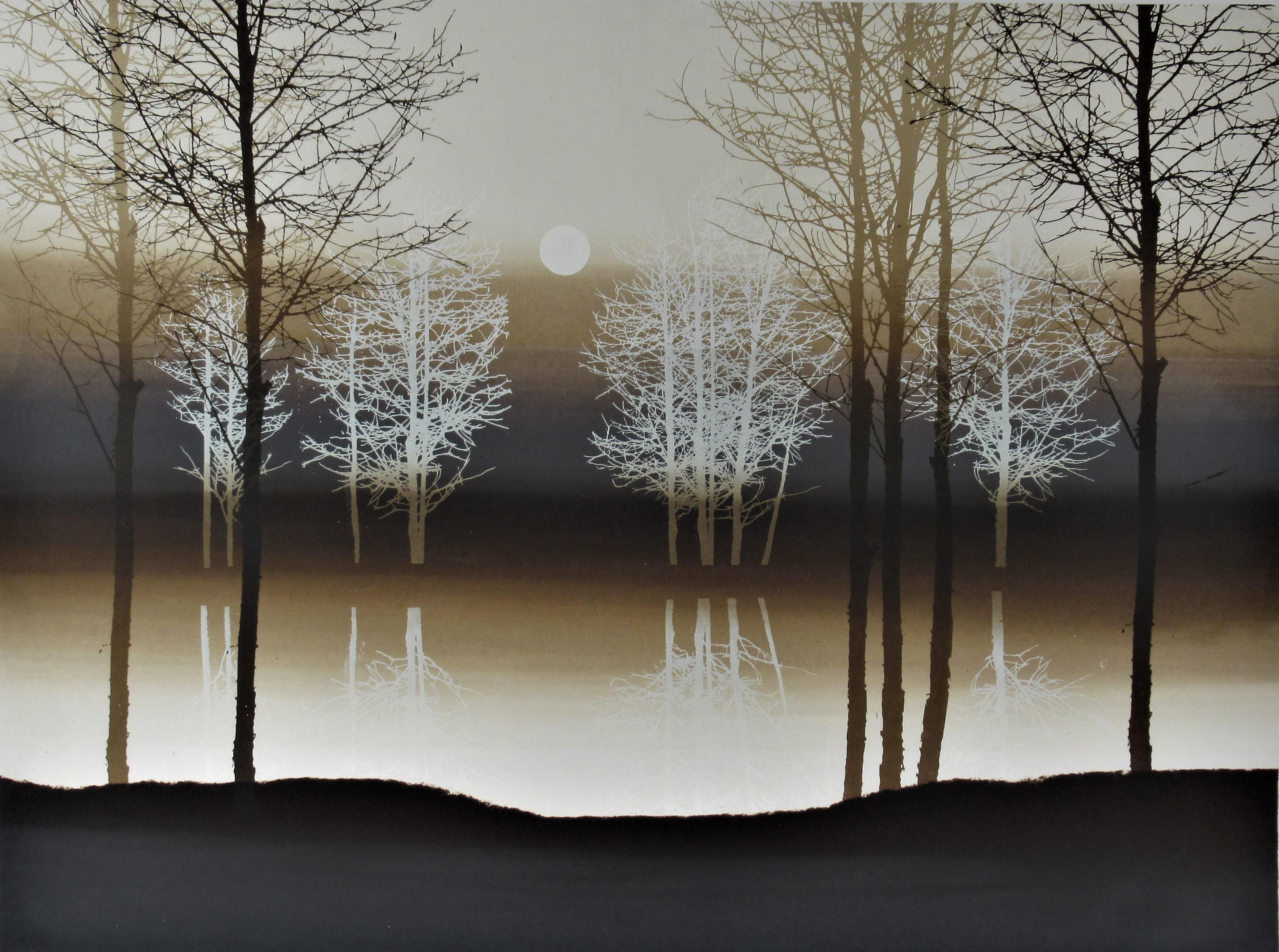 Virgil Trasher Landscape Print - Water Line
