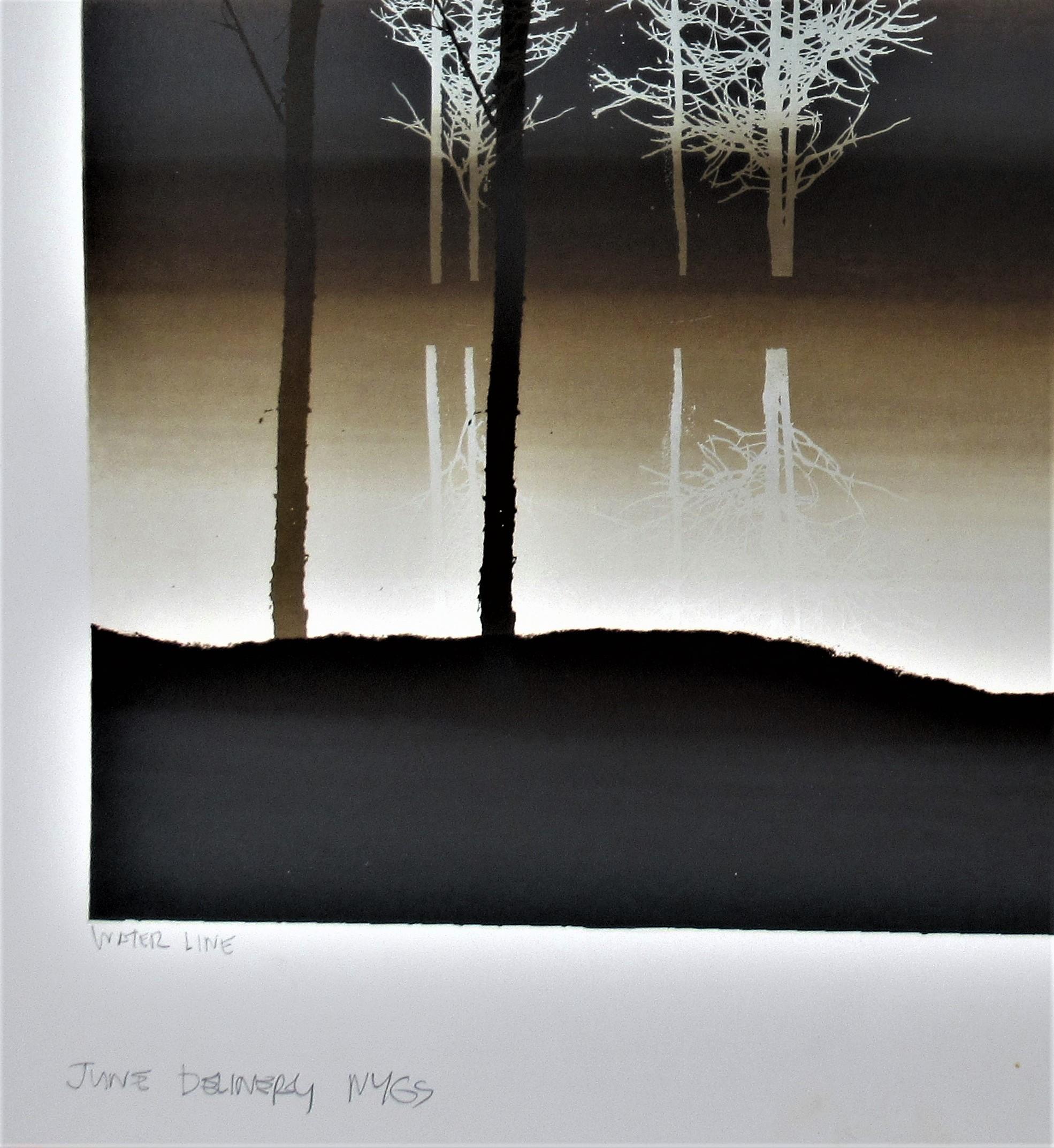 Water Line - American Modern Print by Virgil Trasher