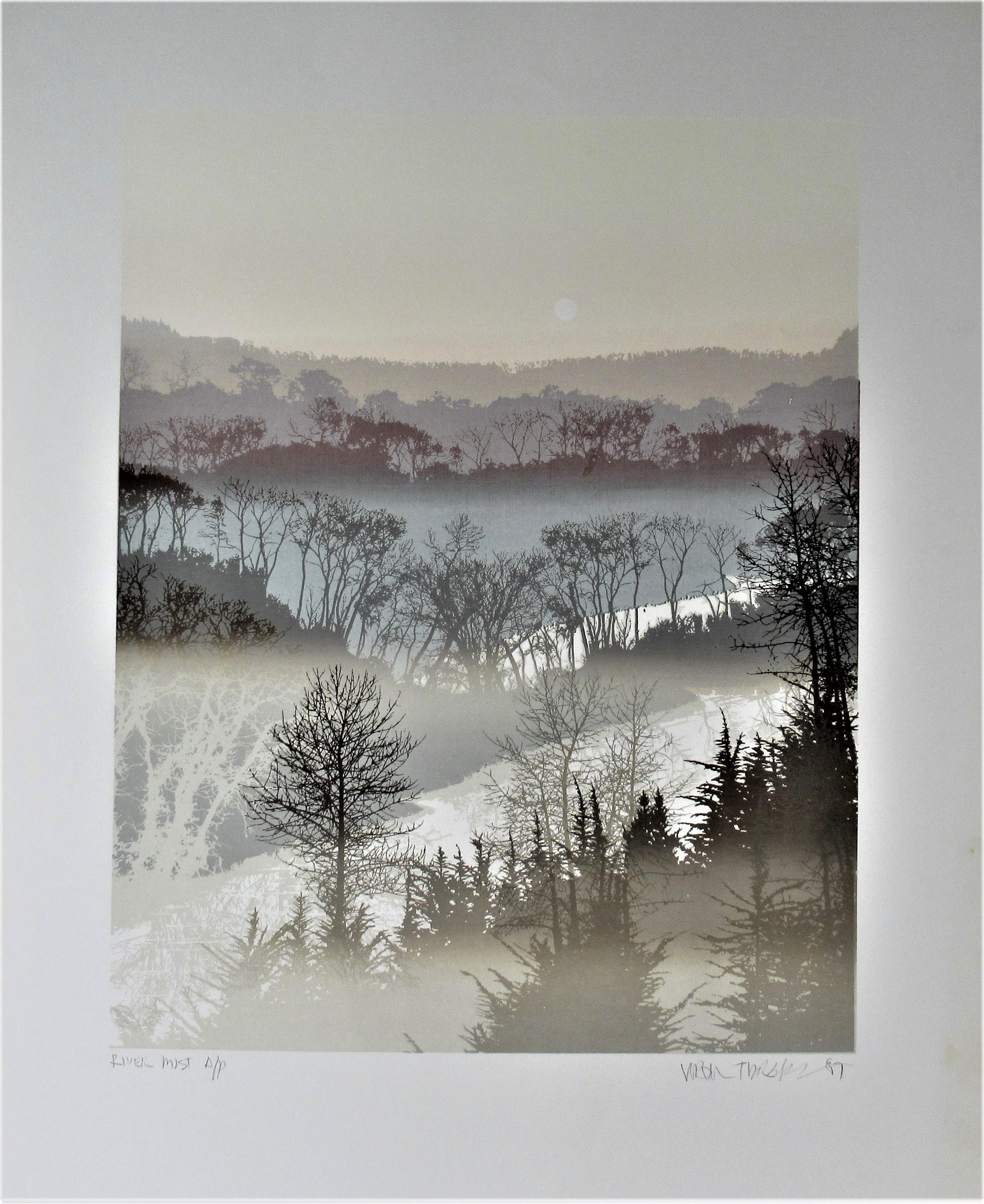 River Mist - Print by Virgil Trasher