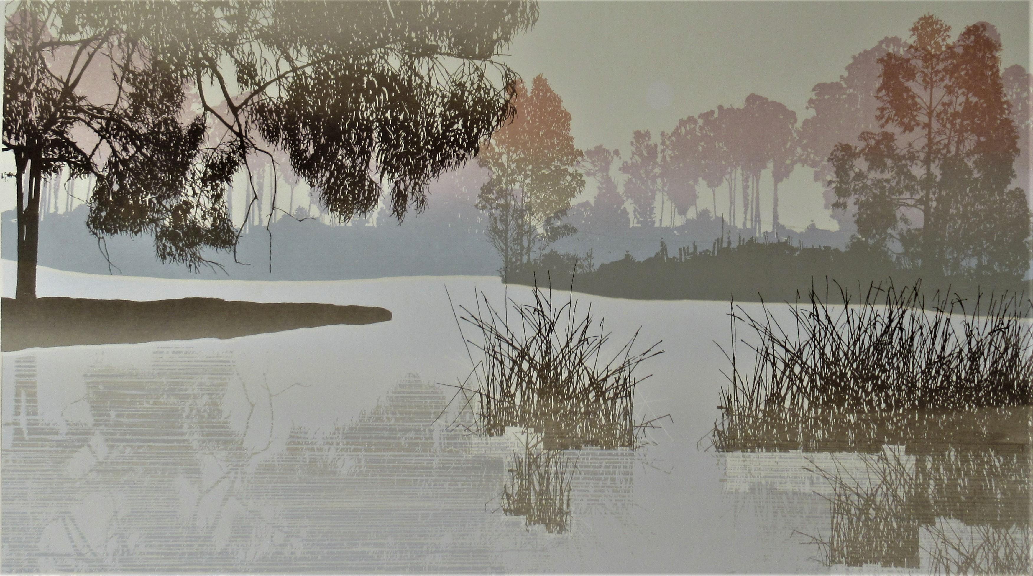 Virgil Trasher Landscape Print - East Cove