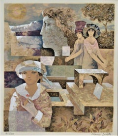 Surrealist Scene with Lady