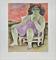 Girl on an Armchair