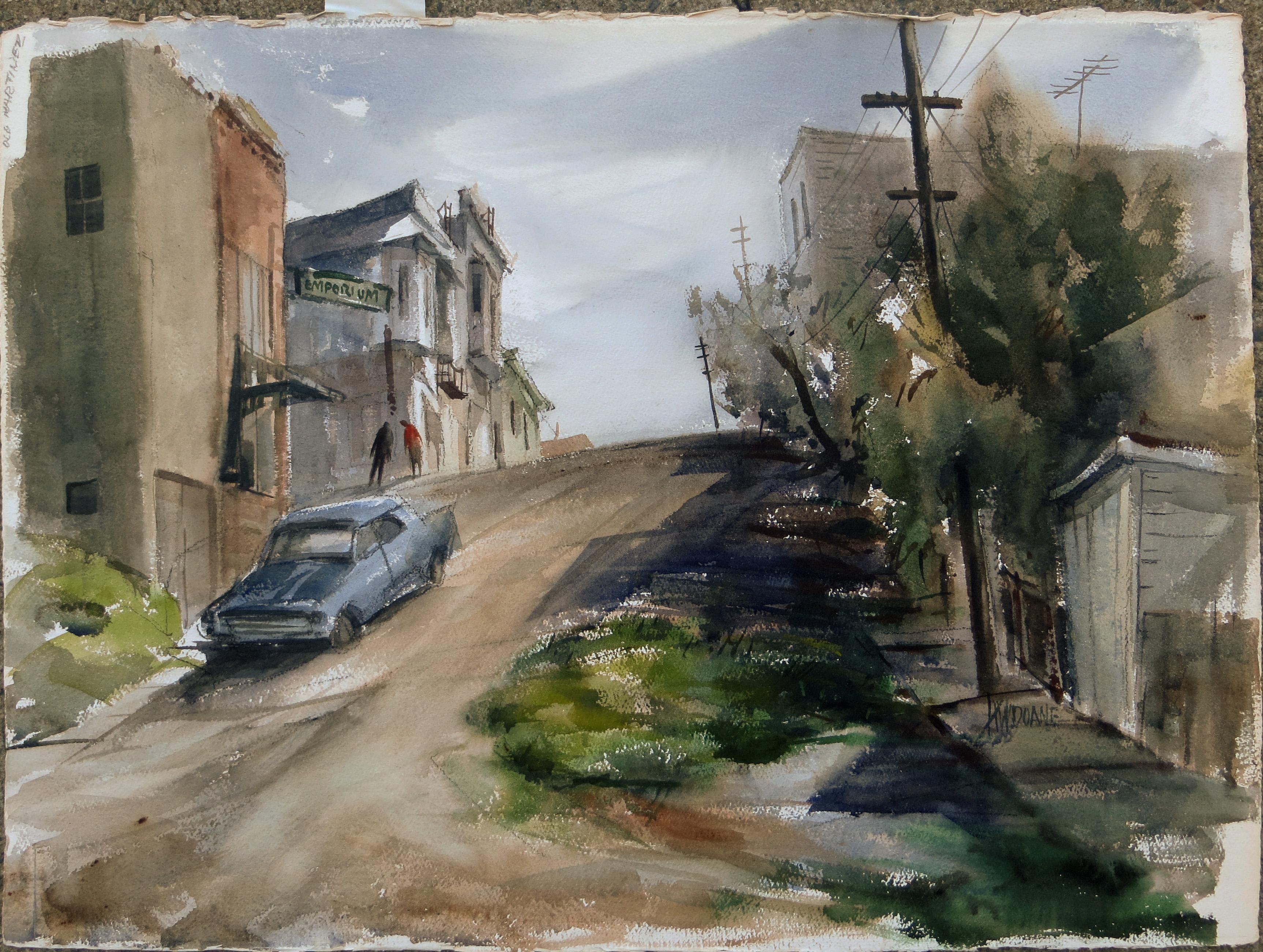 Viejo Martínez - Painting de Henry Waltermar Doane
