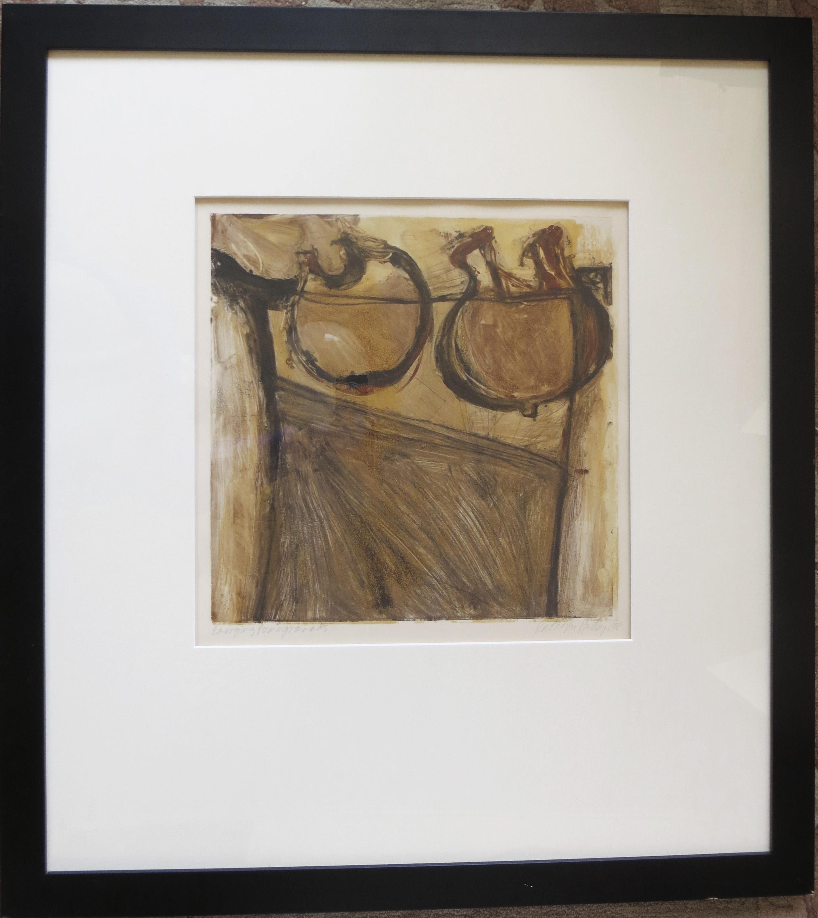Granadas emergentes - Print Abstracto de Kathryn Hadley