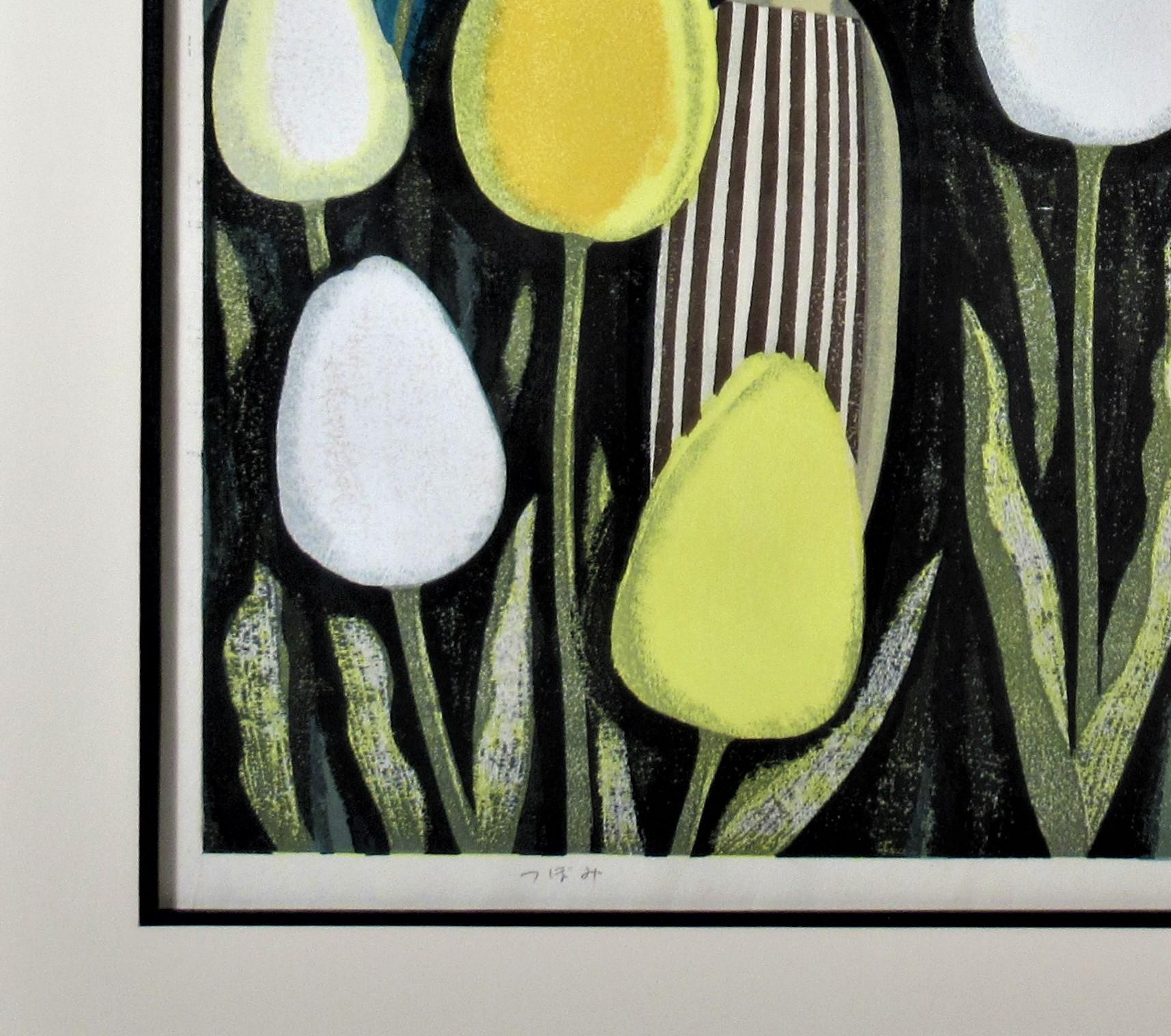 Tulips - Modern Print by Ikeda Shuzo