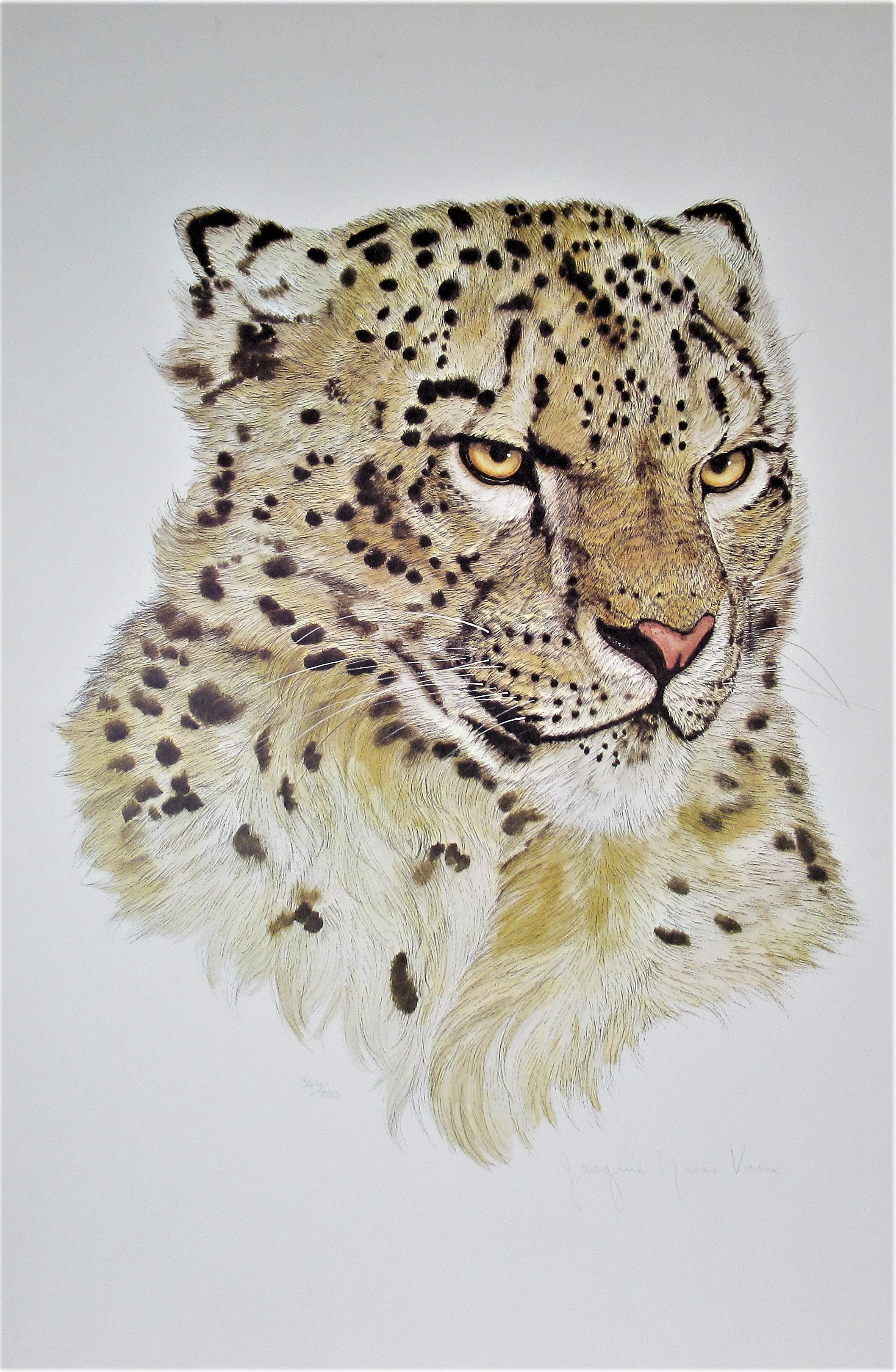 Jacquie Marie Vaux Animal Print – Leopard