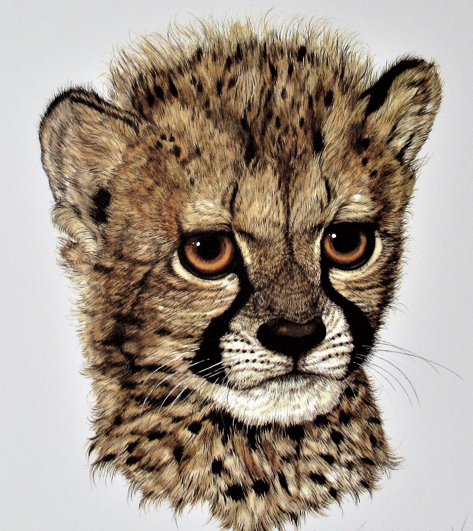Leopard's Cub - Print by Jacquie Marie Vaux