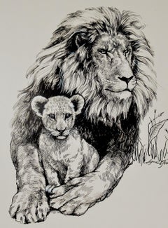 Lion and his Cub