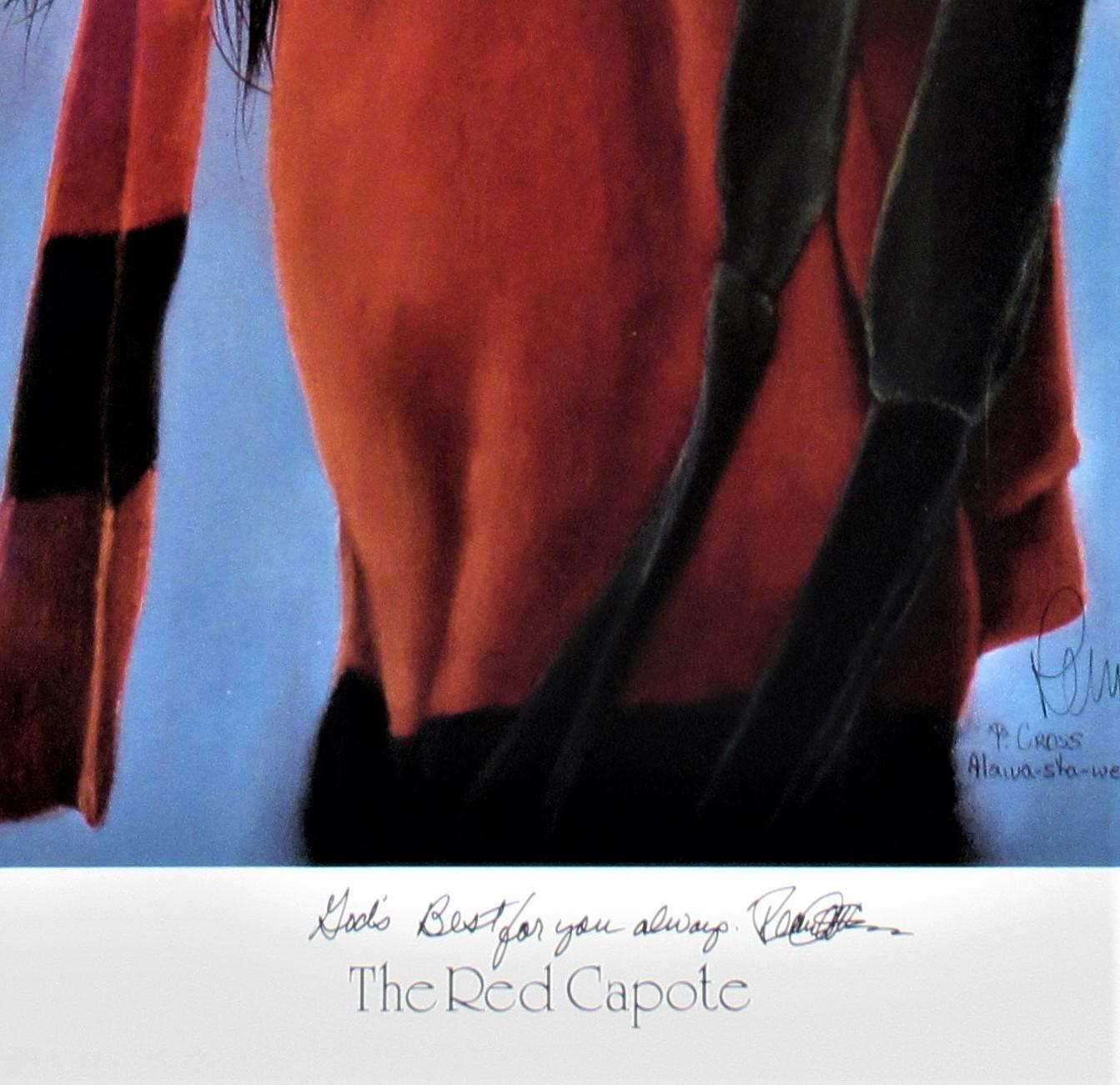 The Red Capote - Realist Print by Penni Anne Cross