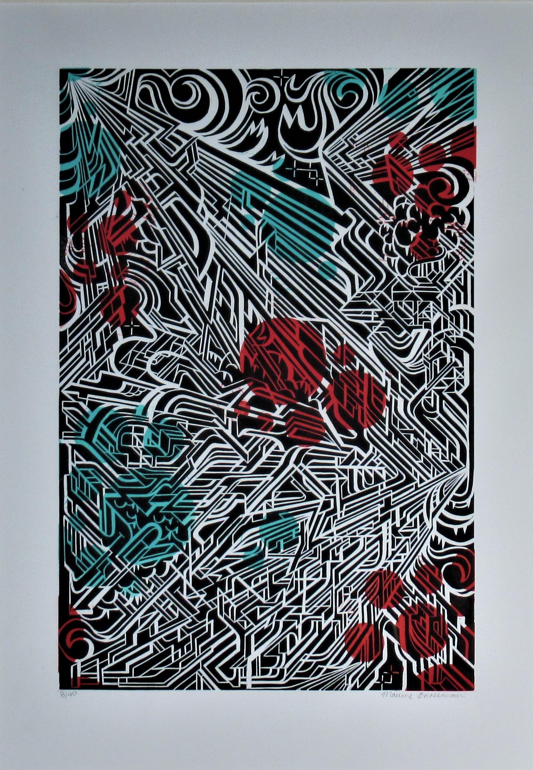 Galactika I - Print di Maxime Grossman