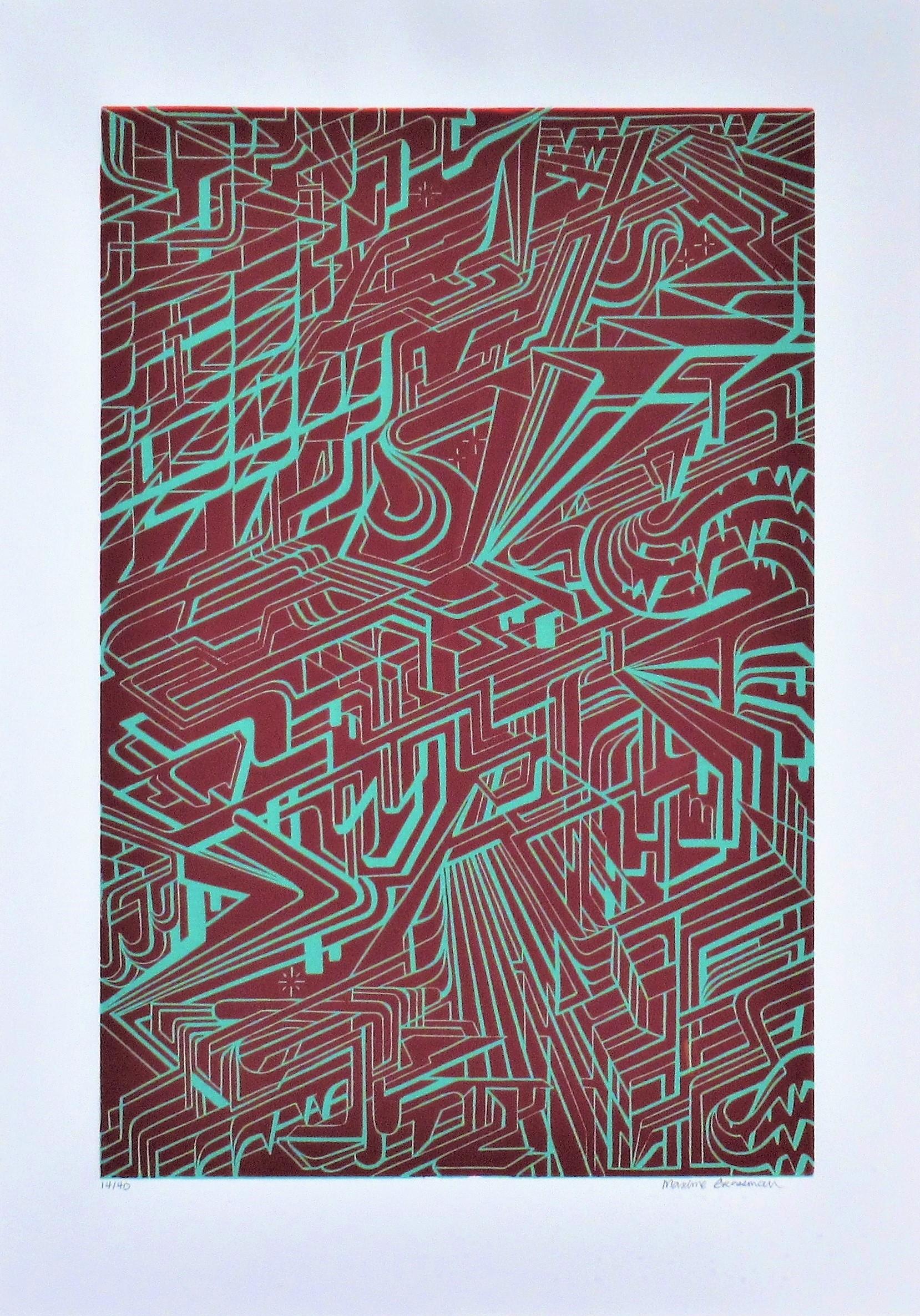 Galactika II - Print by Maxime Grossman