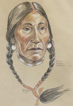 Young Piegan Woman