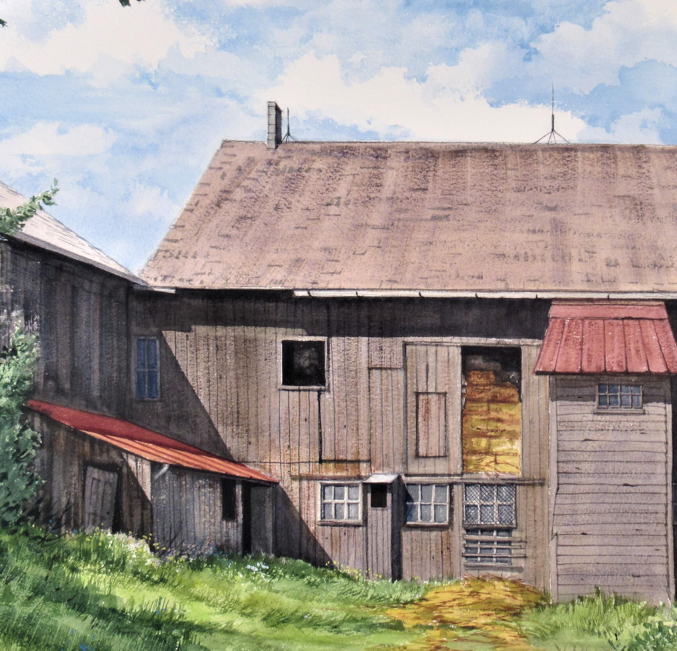 Earl Scwaiger's Barn – Art von W. Ralph Murray