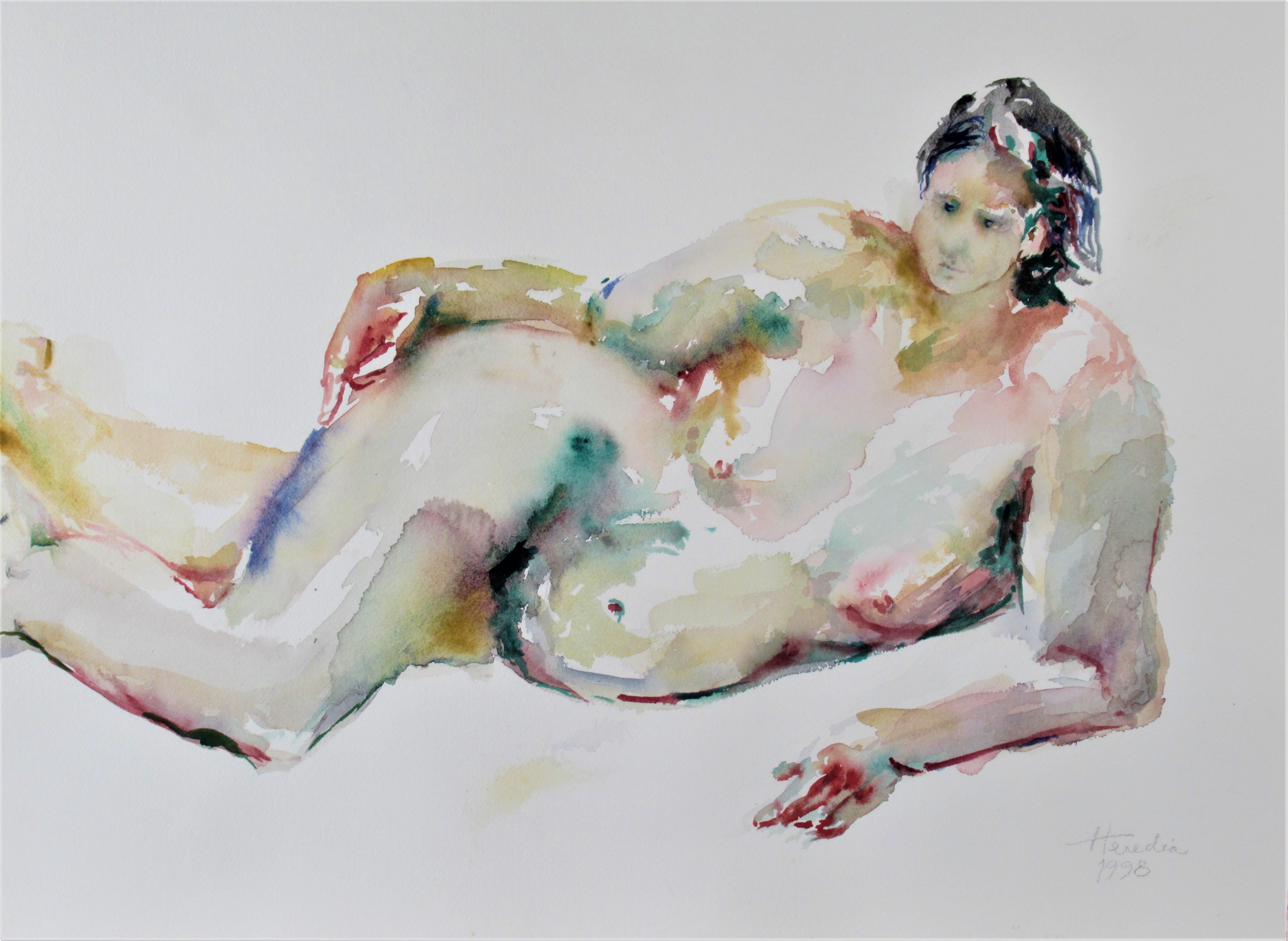 Nude Betty Rees Heredia - Nu de couleur chair