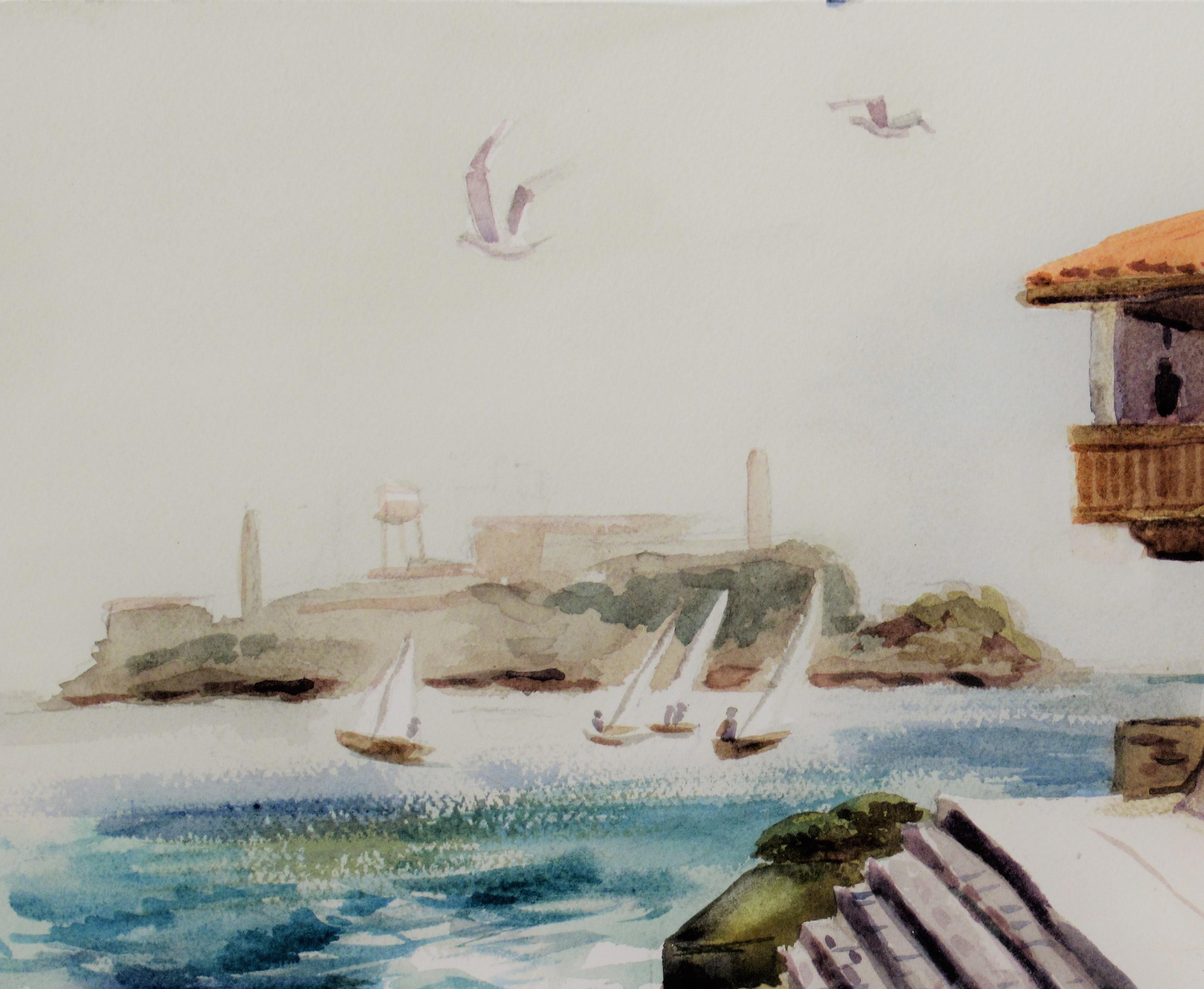 Alcatraz (Alcatraz) - Art de Arnold A. Grossman