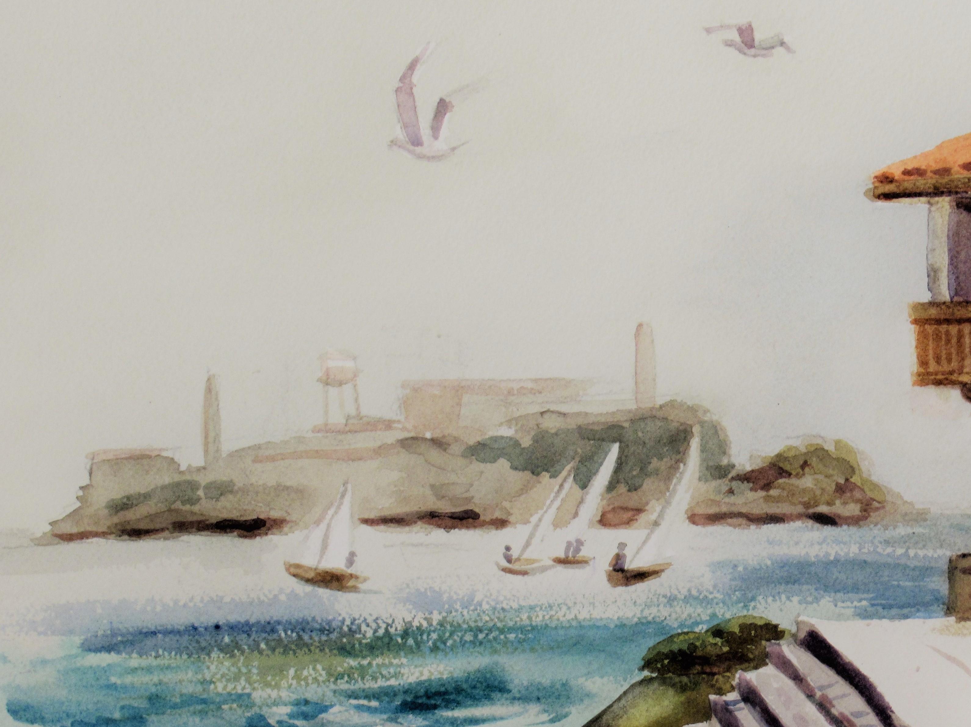 alcatraz painting