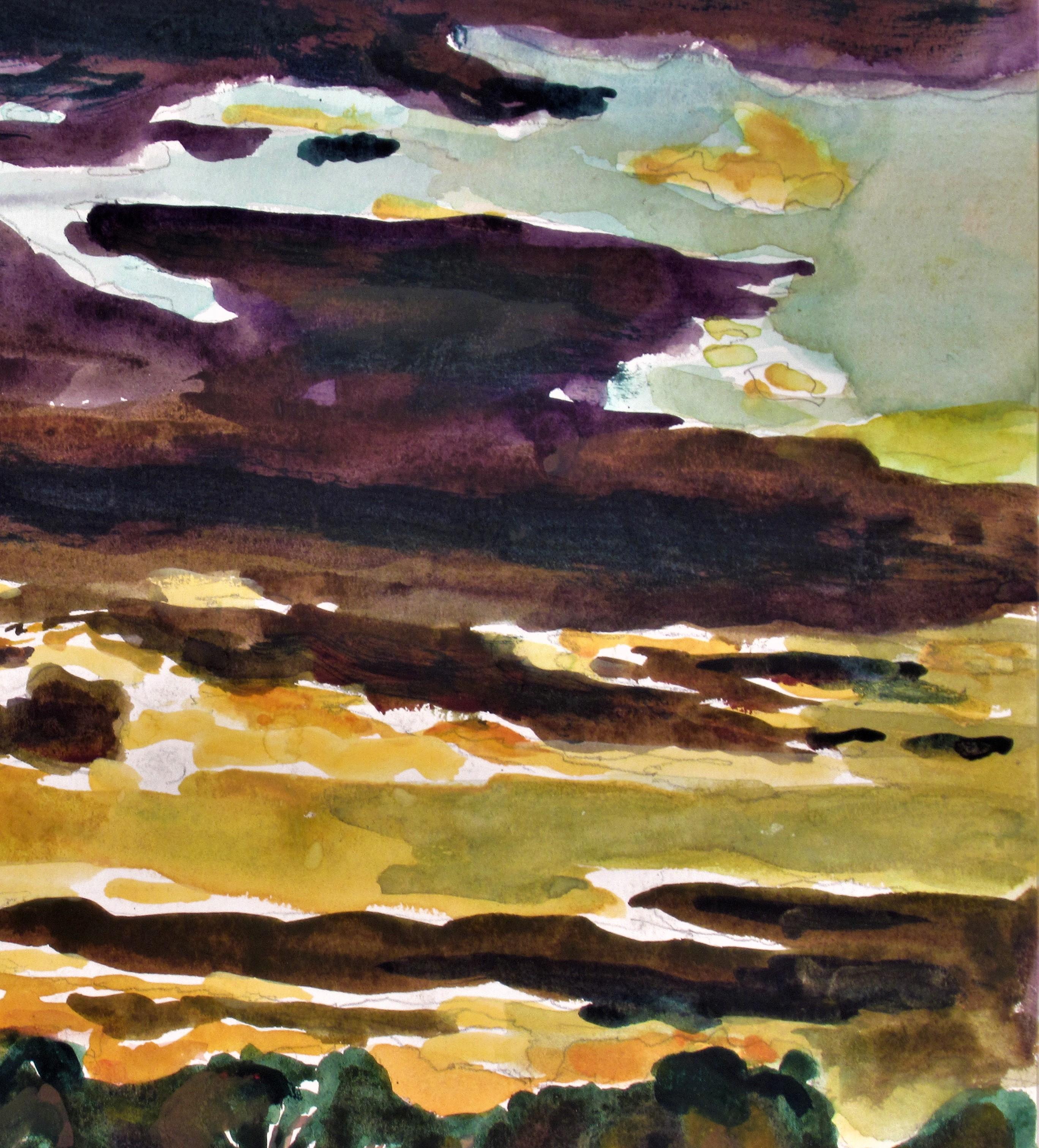 Sunset - American Impressionist Art by Bart Perry