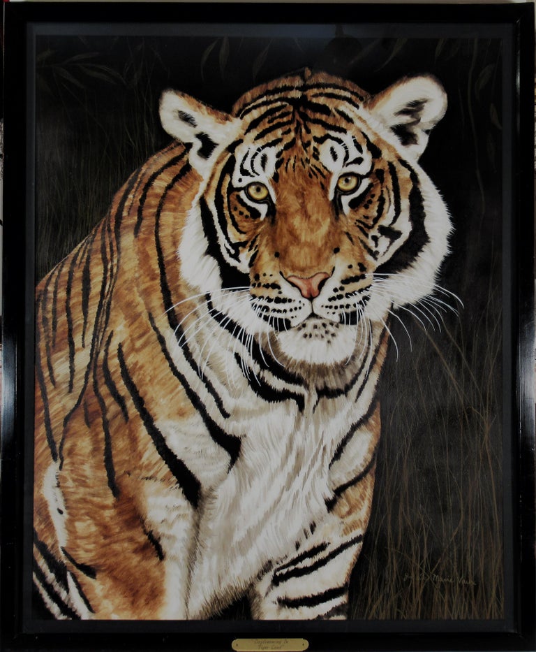 Tiger Watercolor 32 For Sale On 1stdibs