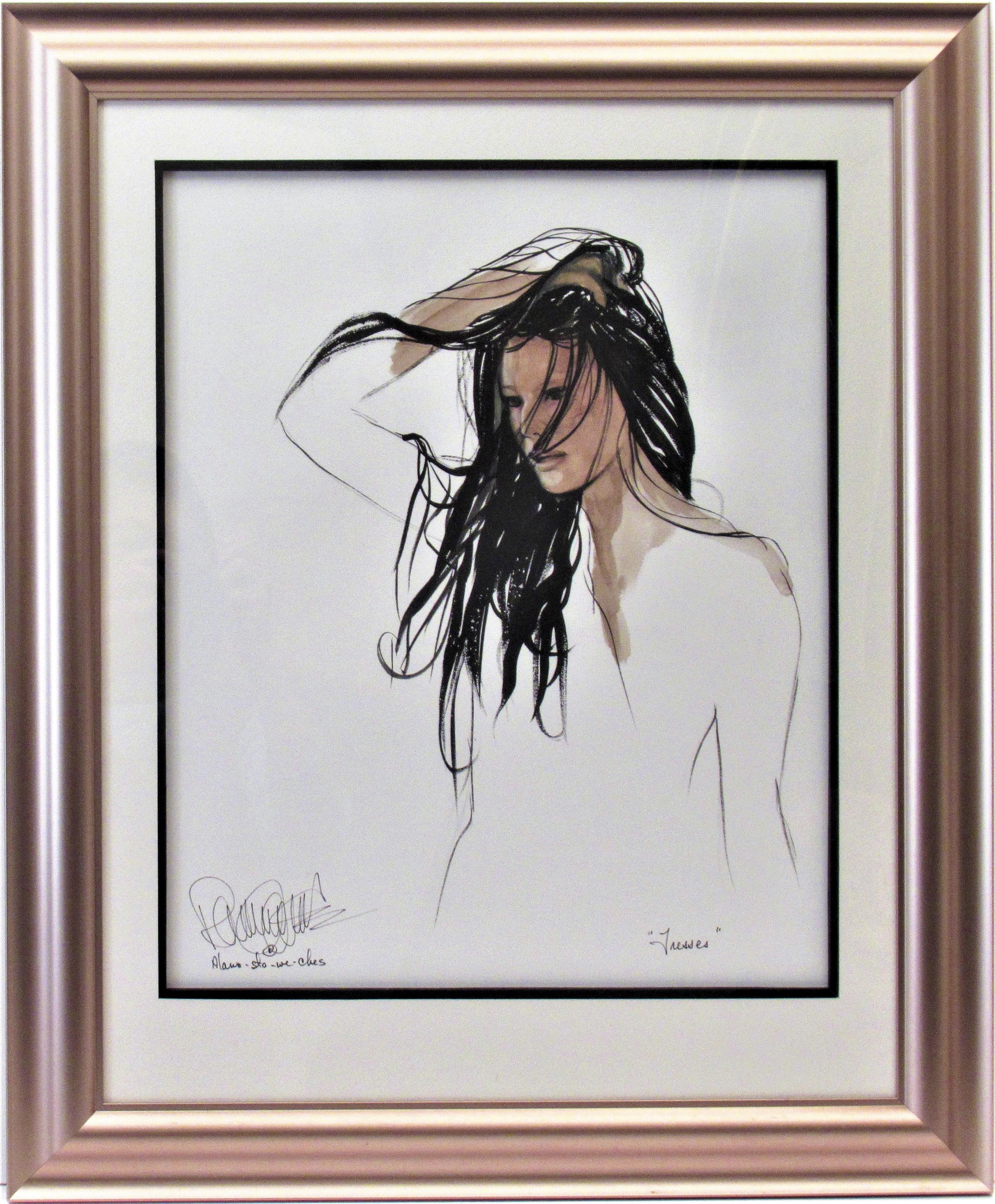 Penni Anne Cross Figurative Art - Tresses