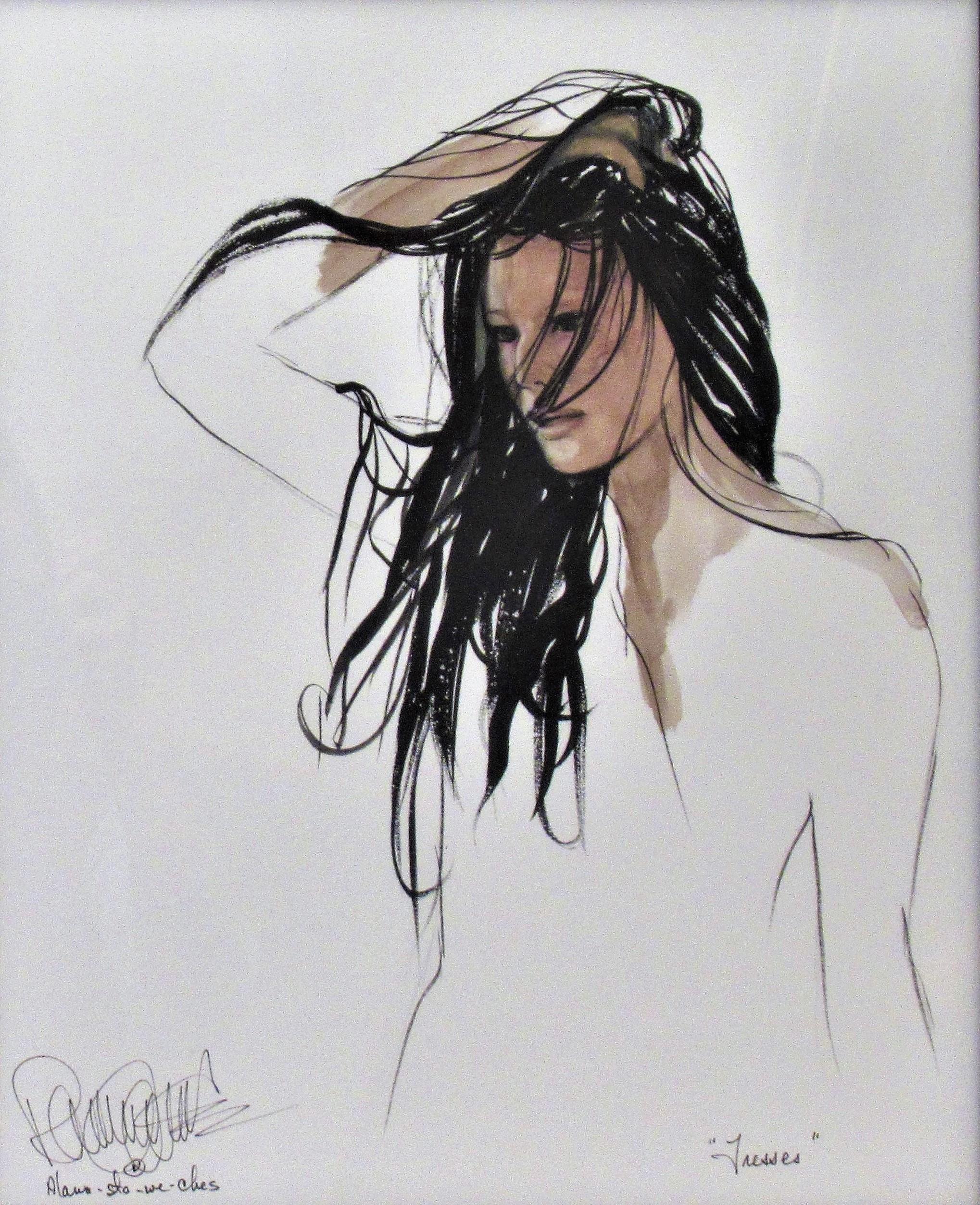 Tresses - Art by Penni Anne Cross