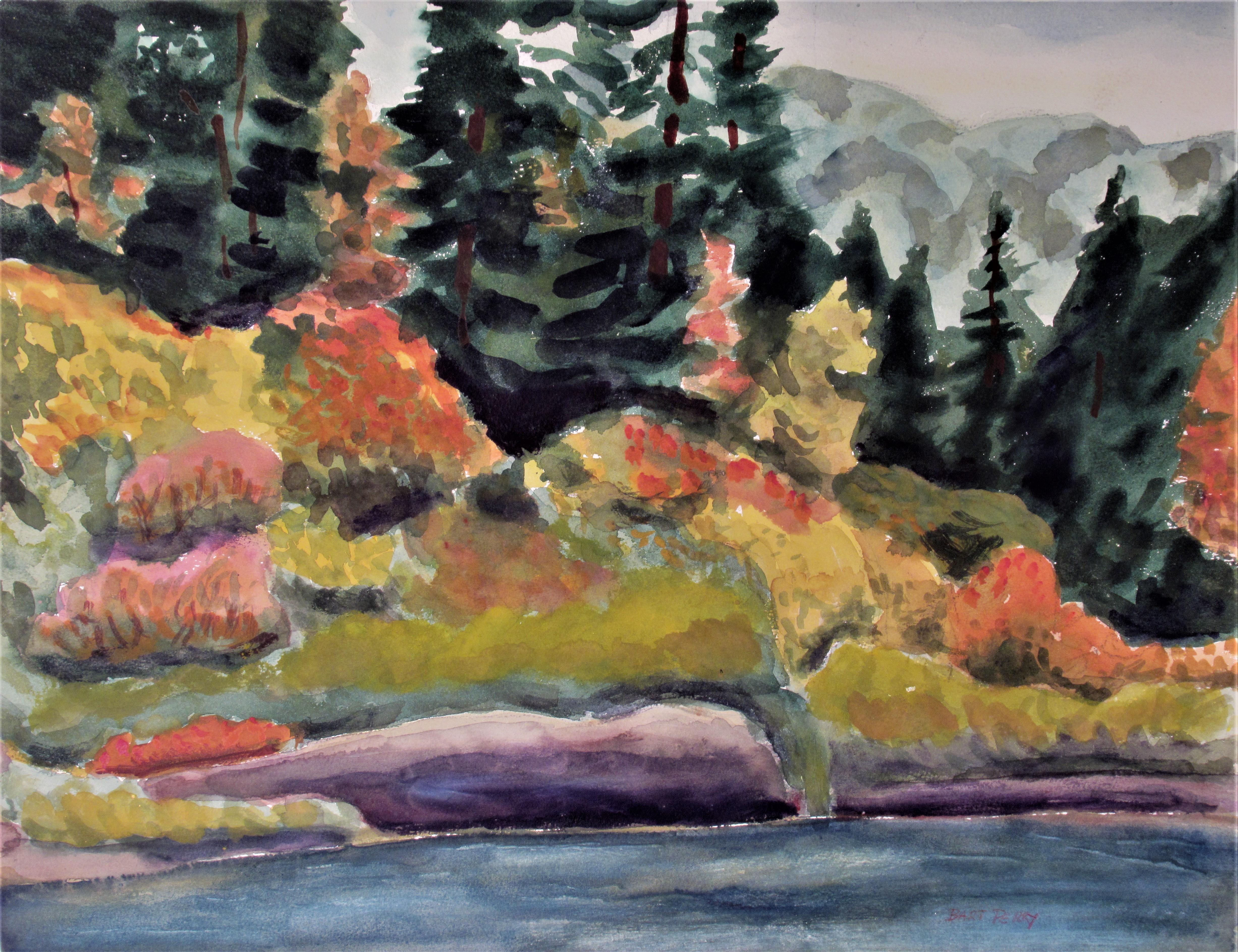 Landscape Art Bart Perry - Lake Tahoe (Lagon)