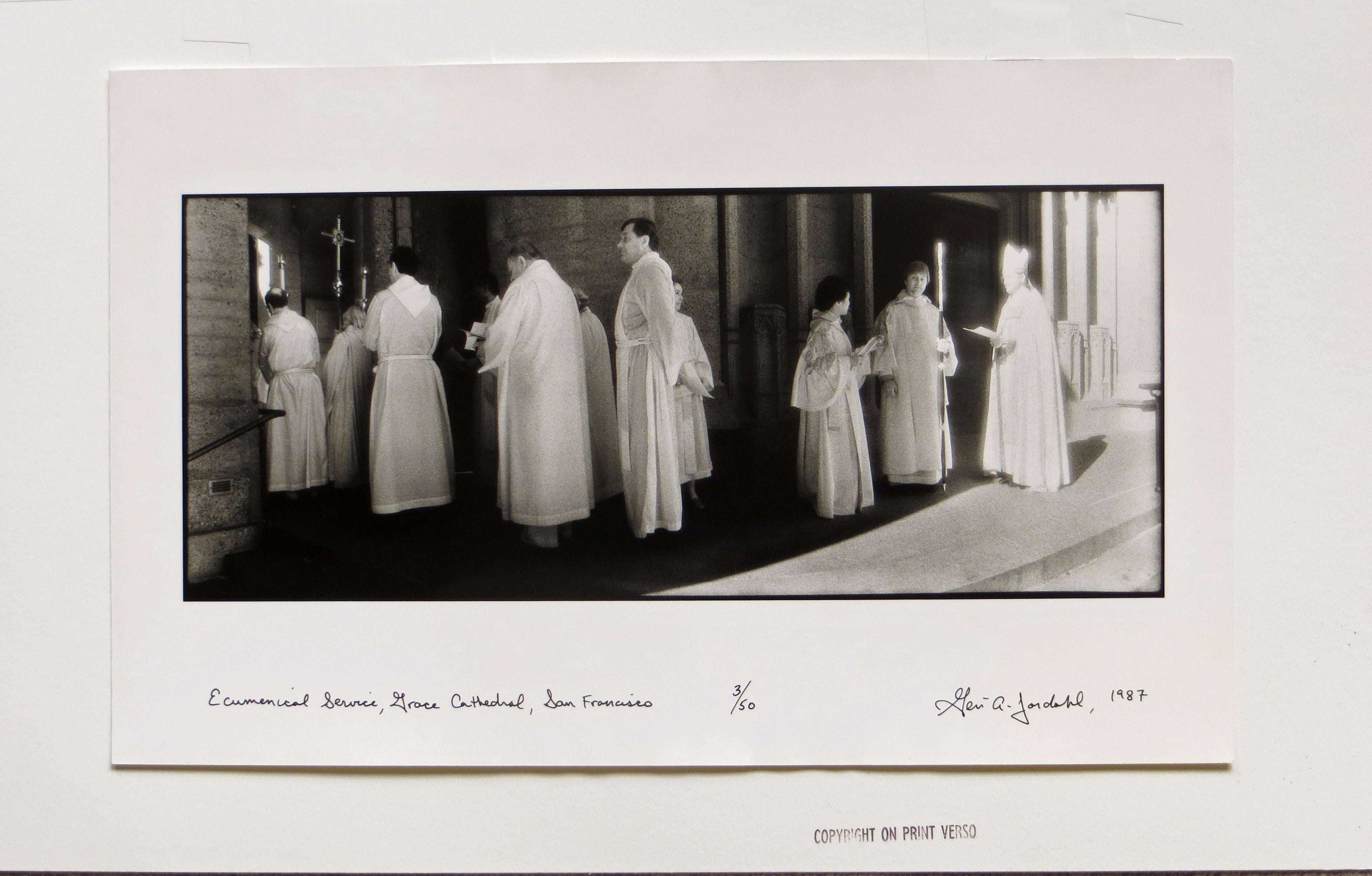 Ecumenical Service, Grace Cathedral, San Francisco - Realist Photograph by Geir Jordahl