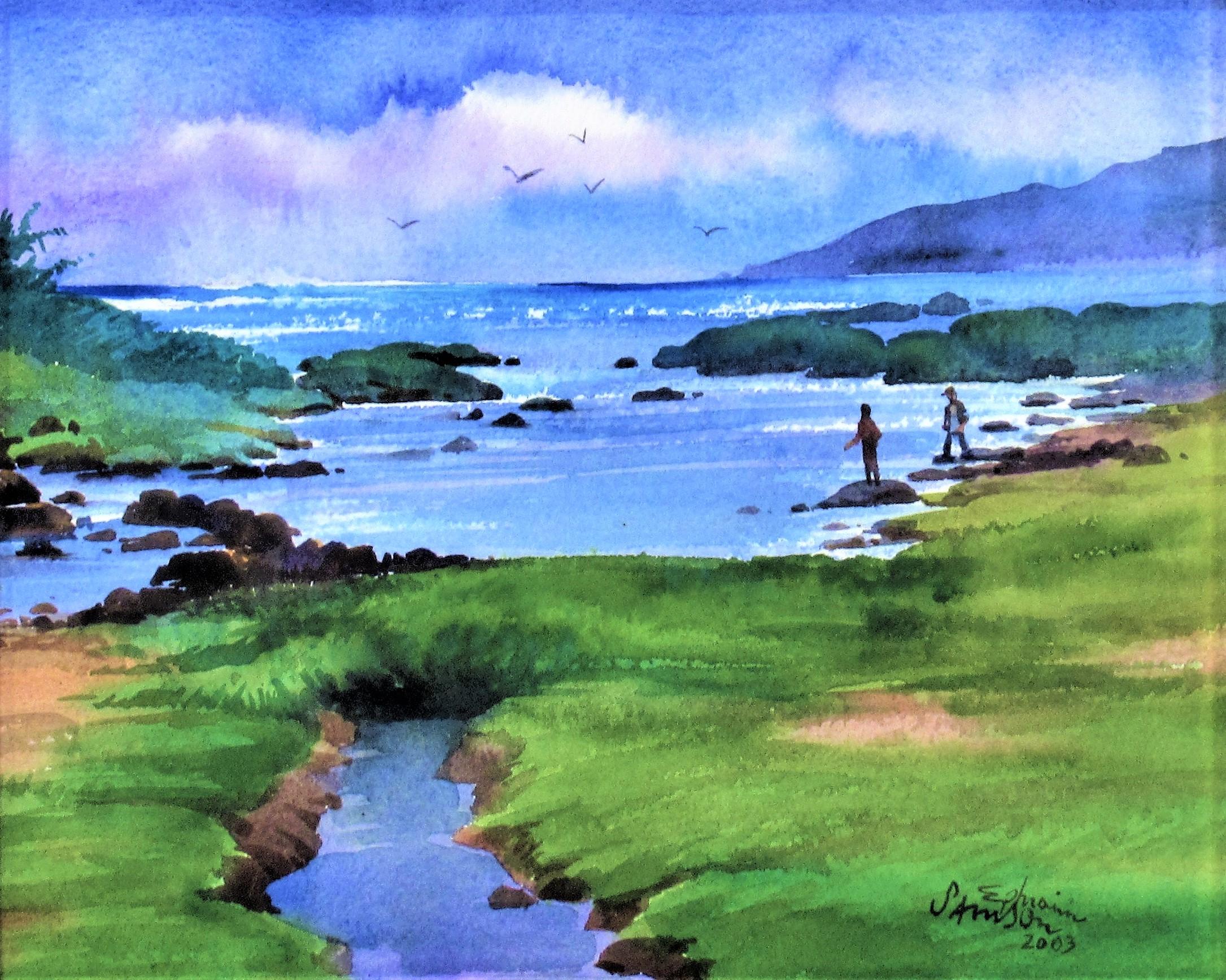 California Coast - Art by Ephraim Samson