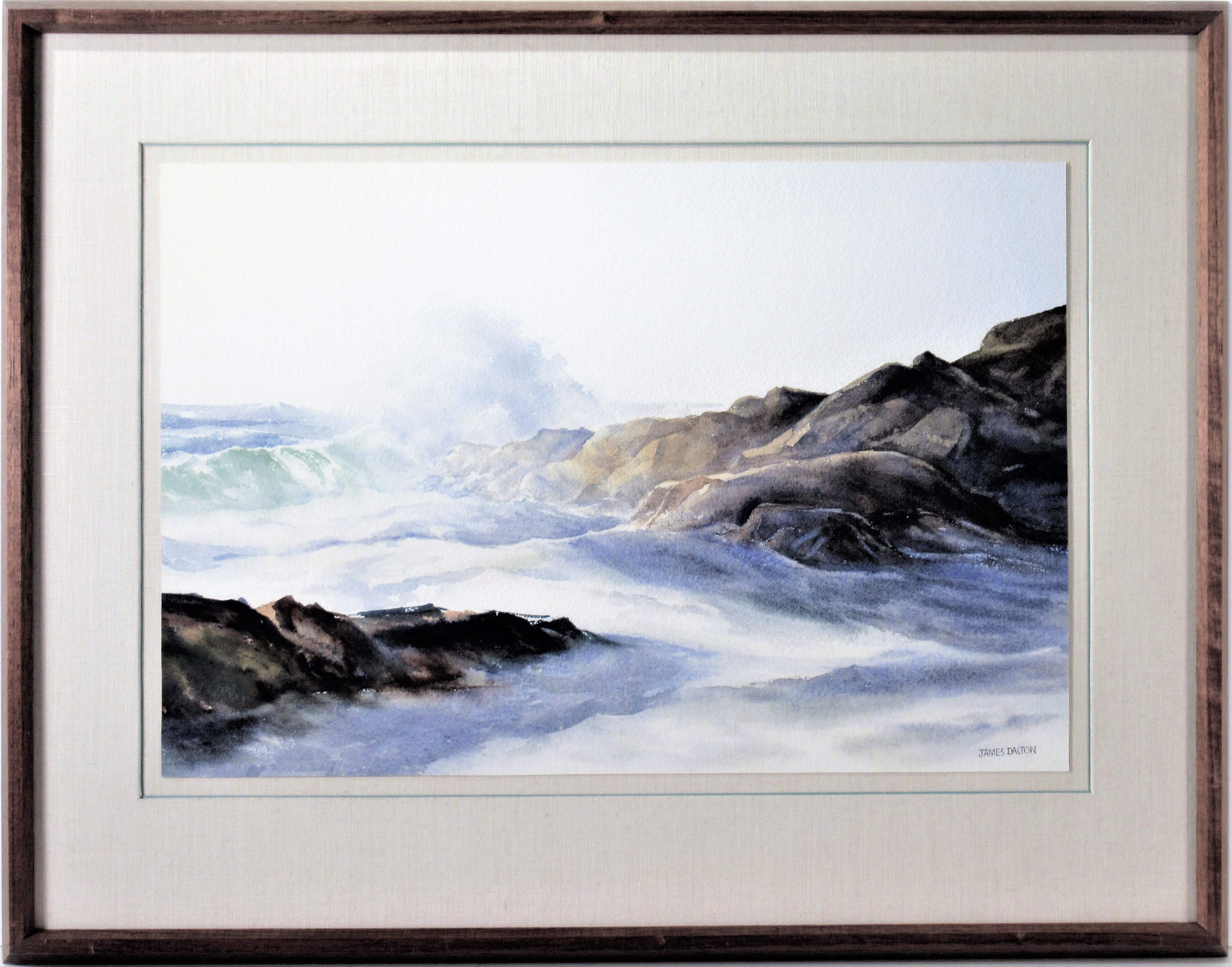 James Dalton Landscape Art - Seascape, Monterey Area