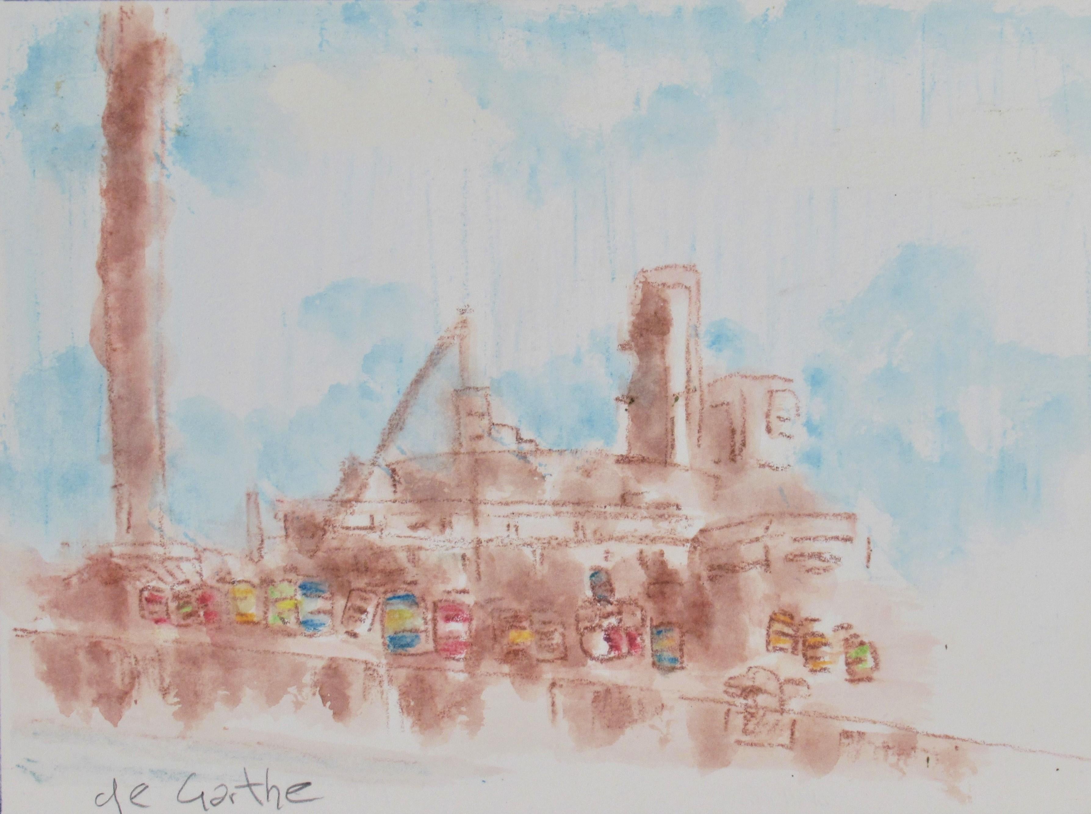 Peggy's Cove, Nova Scotia Scenery - Art by William De Garthe