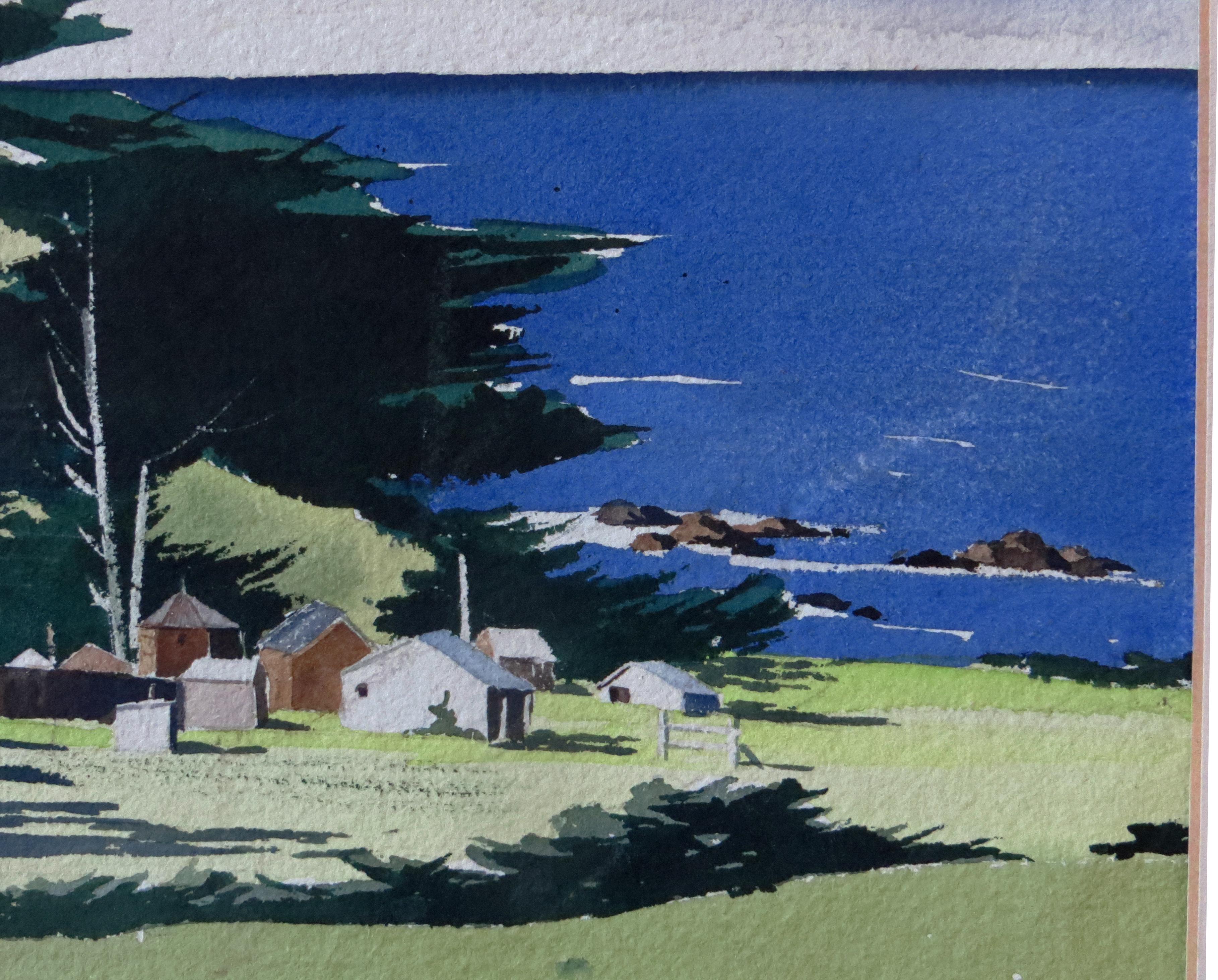 Fuerte Ross - Landscape Art Gris de Judith Biehler