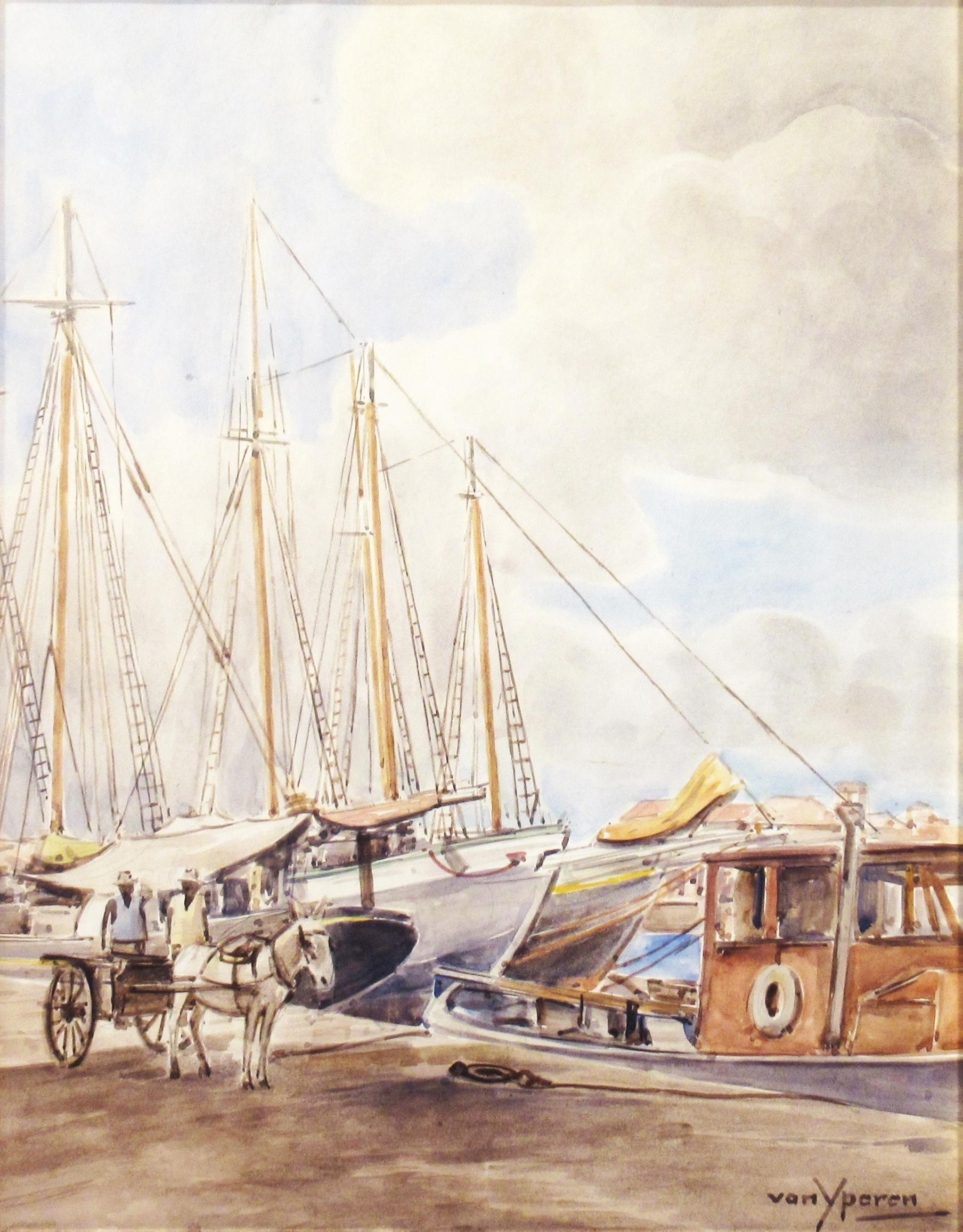 Puerto en Trinidad - Art de Gerrit Willem Van Yperen