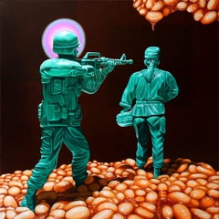 UNTITLED (2 SOLDIERS WITH BAKED BEANS)