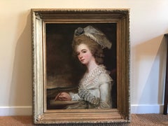 Antique A Very pretty portrait of Mary Emmott (1746-1829)