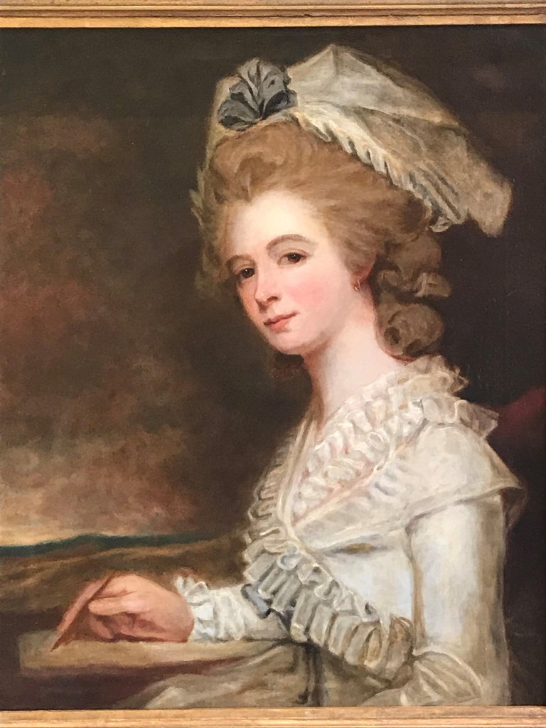 After George Romney - A Very pretty portrait of Mary Emmott (1746-1829 ...