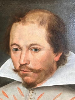 16th Century Oil Painting Portrait of Sir Francis Drake