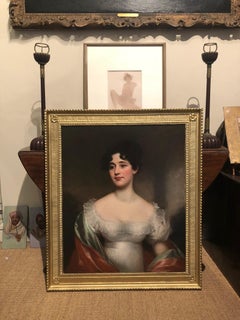 Beautiful Regency 19th Century Portrait of a Lady