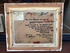 Impressionist Oil Painting of Polo Horses - In the Pony Lines