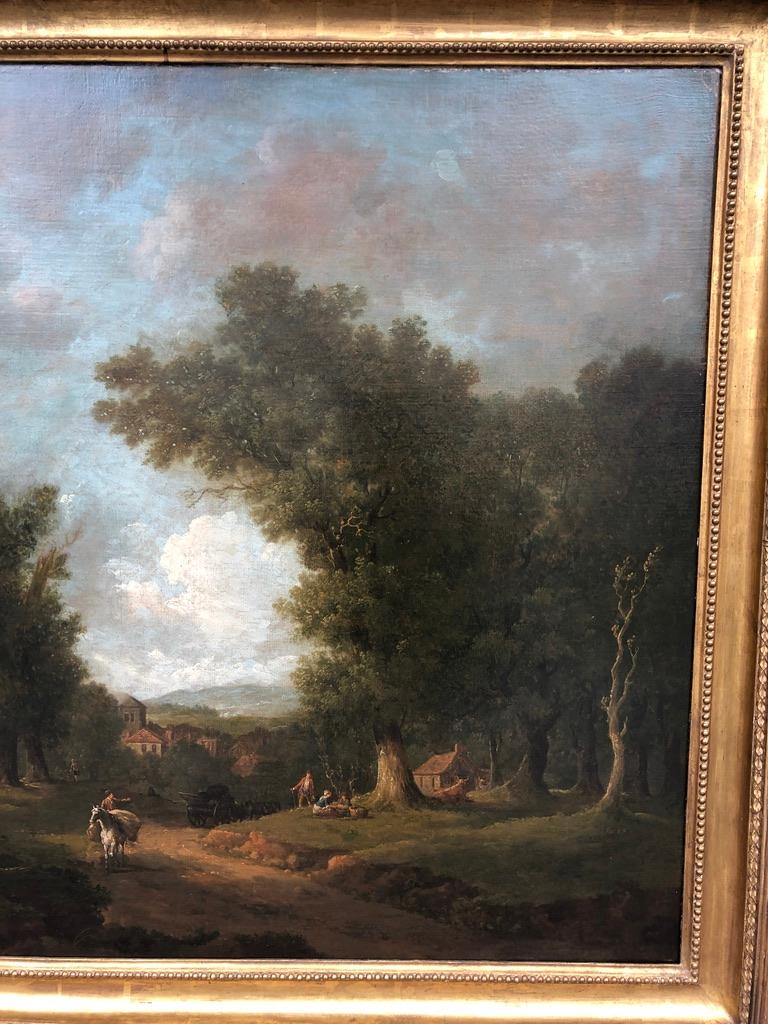 Bucolic 18th Century Landscape by Irish Painter George Barret Sr. 1