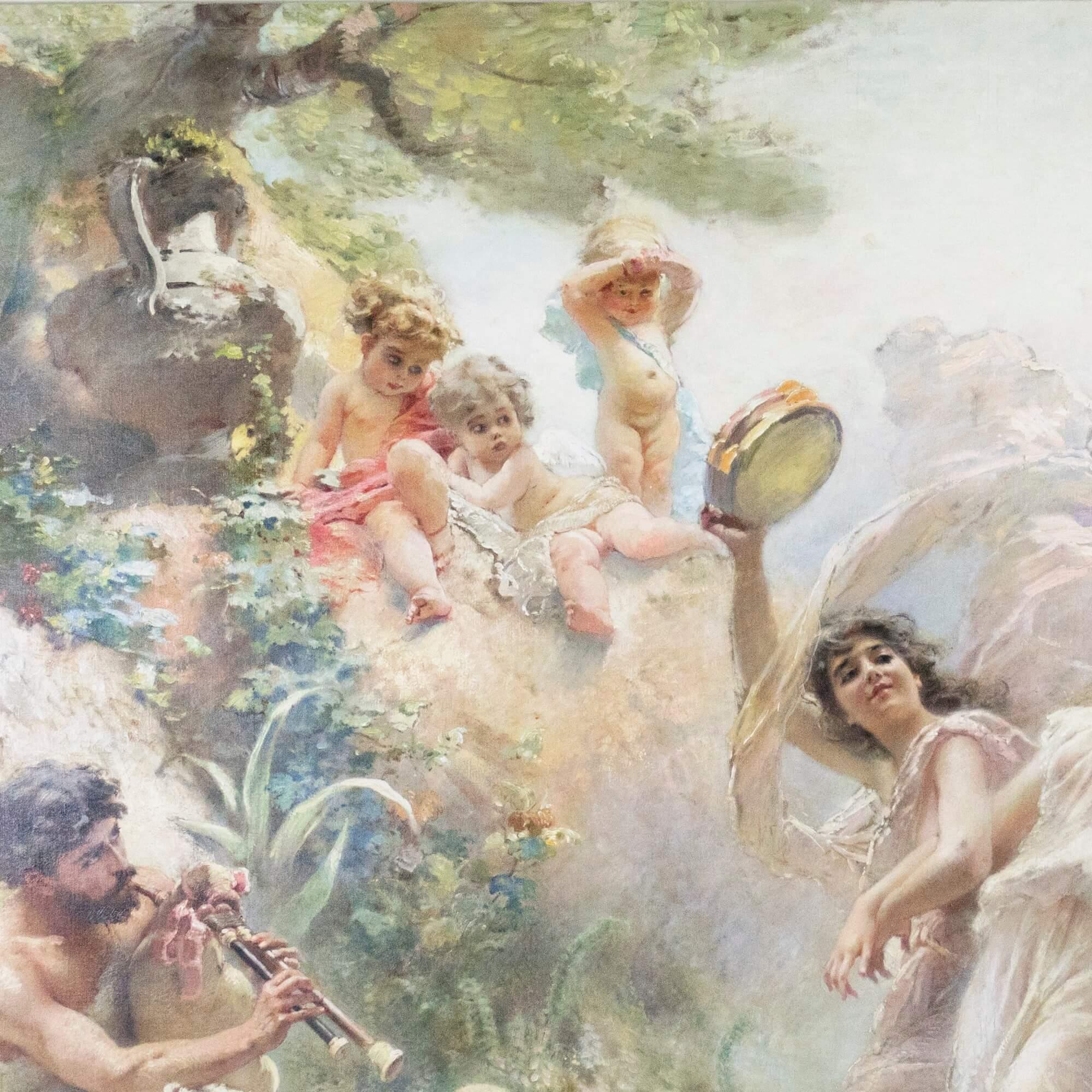 konstantin makovsky happy arcadia