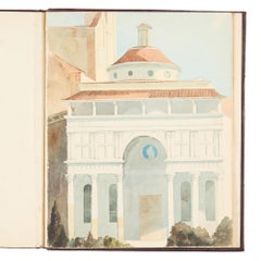 “Italian Sketches, Oct, Nov and December 1894” – Grand Tour Architectural Sketch