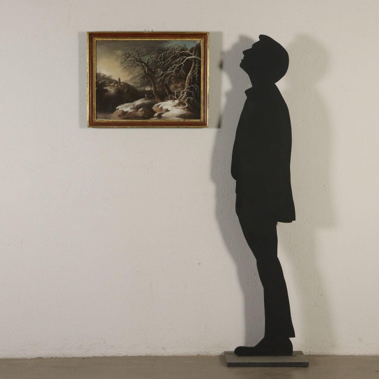 Luigi Deleidi 'il Nebbia' Painting by Luigi Deleidi il Nebbia Winter