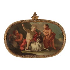 Allegory of PIetro Bardellino. Allegorica Scene with Putti and Goats, 1780