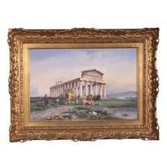 Consalvo Carelli, Watercolor on Paper, 19th Century